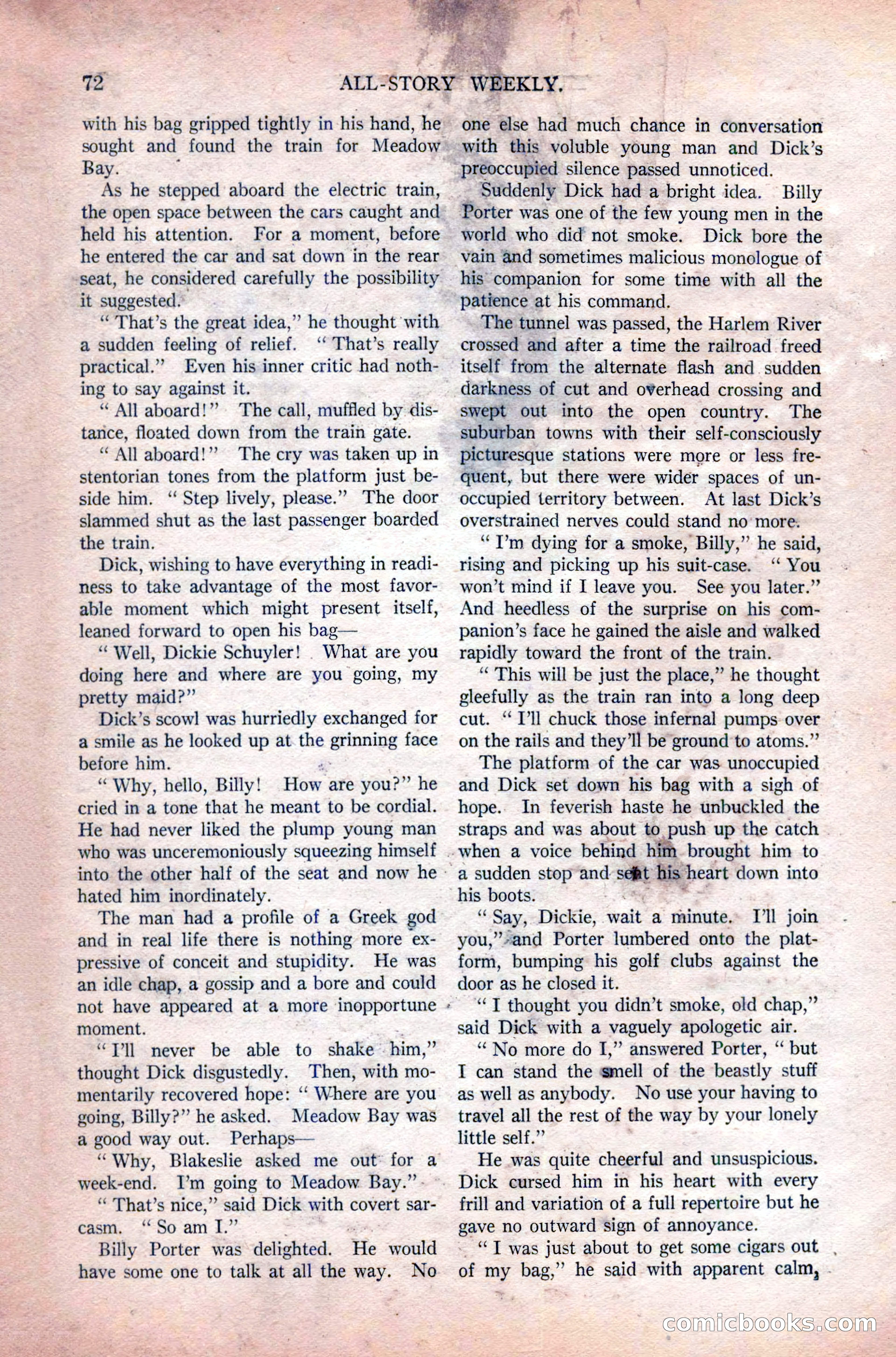 All-Story Weekly, Vol. 108 No. 1 — page 82 of 180