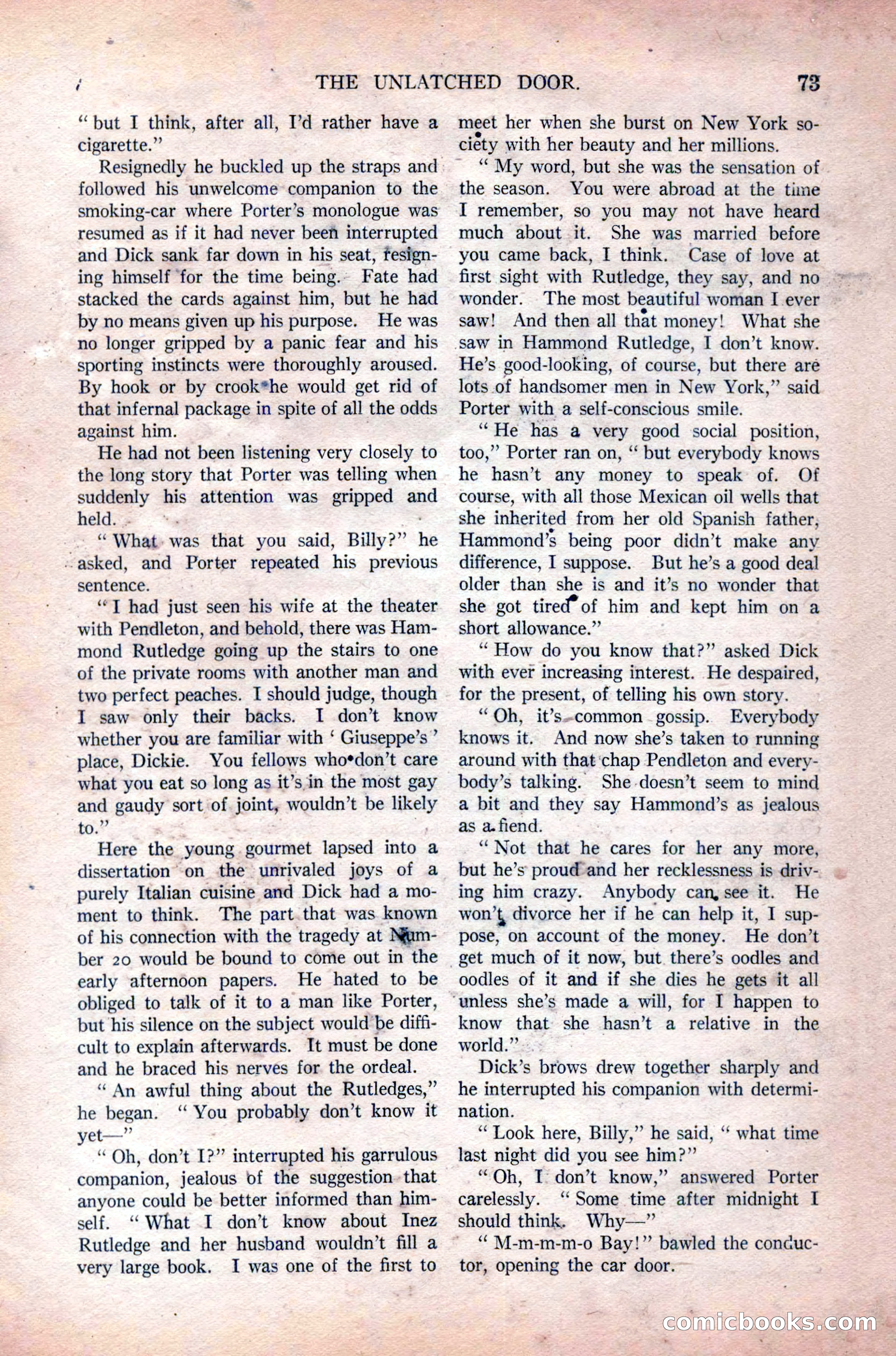 All-Story Weekly, Vol. 108 No. 1 — page 83 of 180