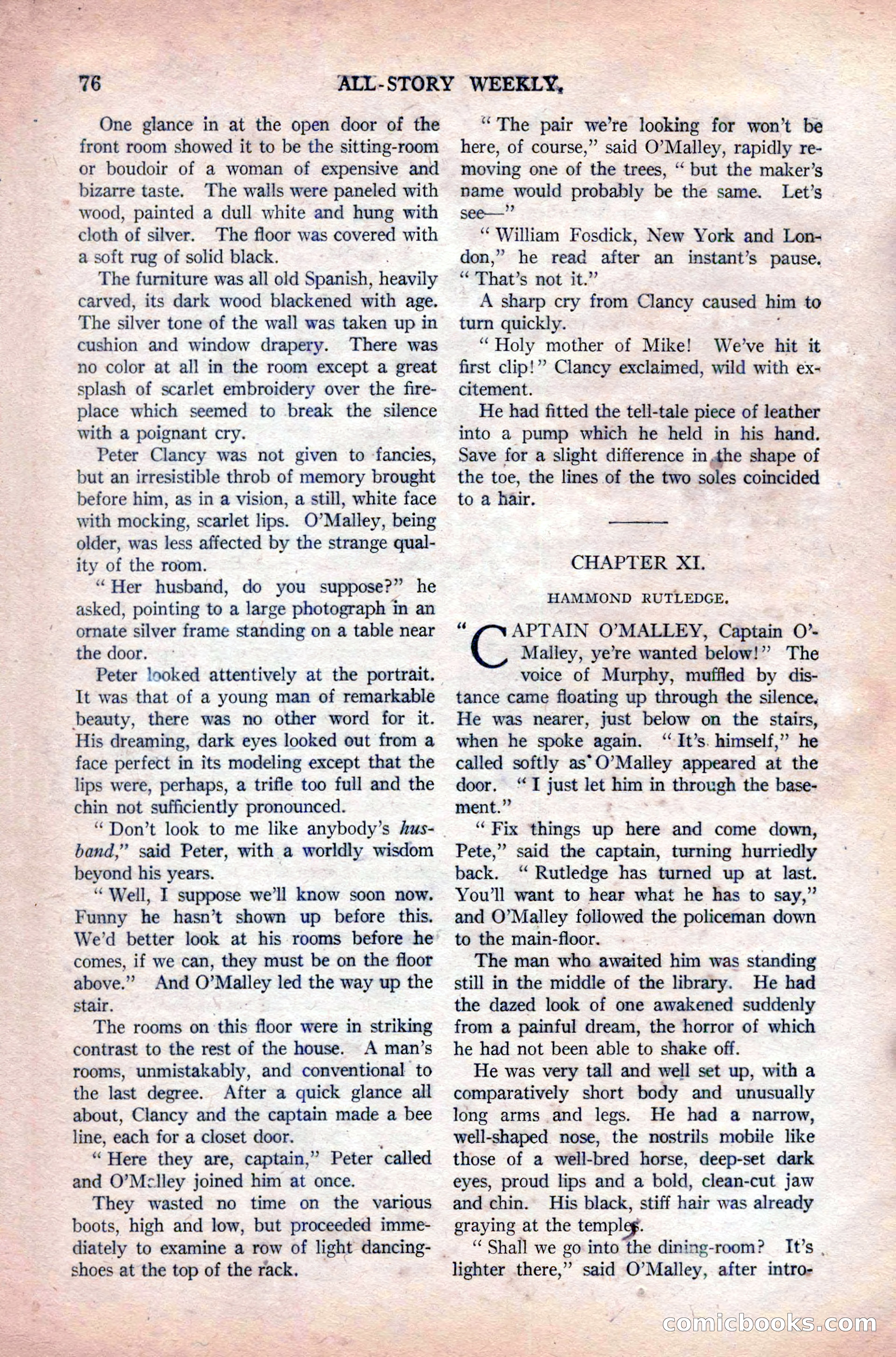 All-Story Weekly, Vol. 108 No. 1 — page 86 of 180