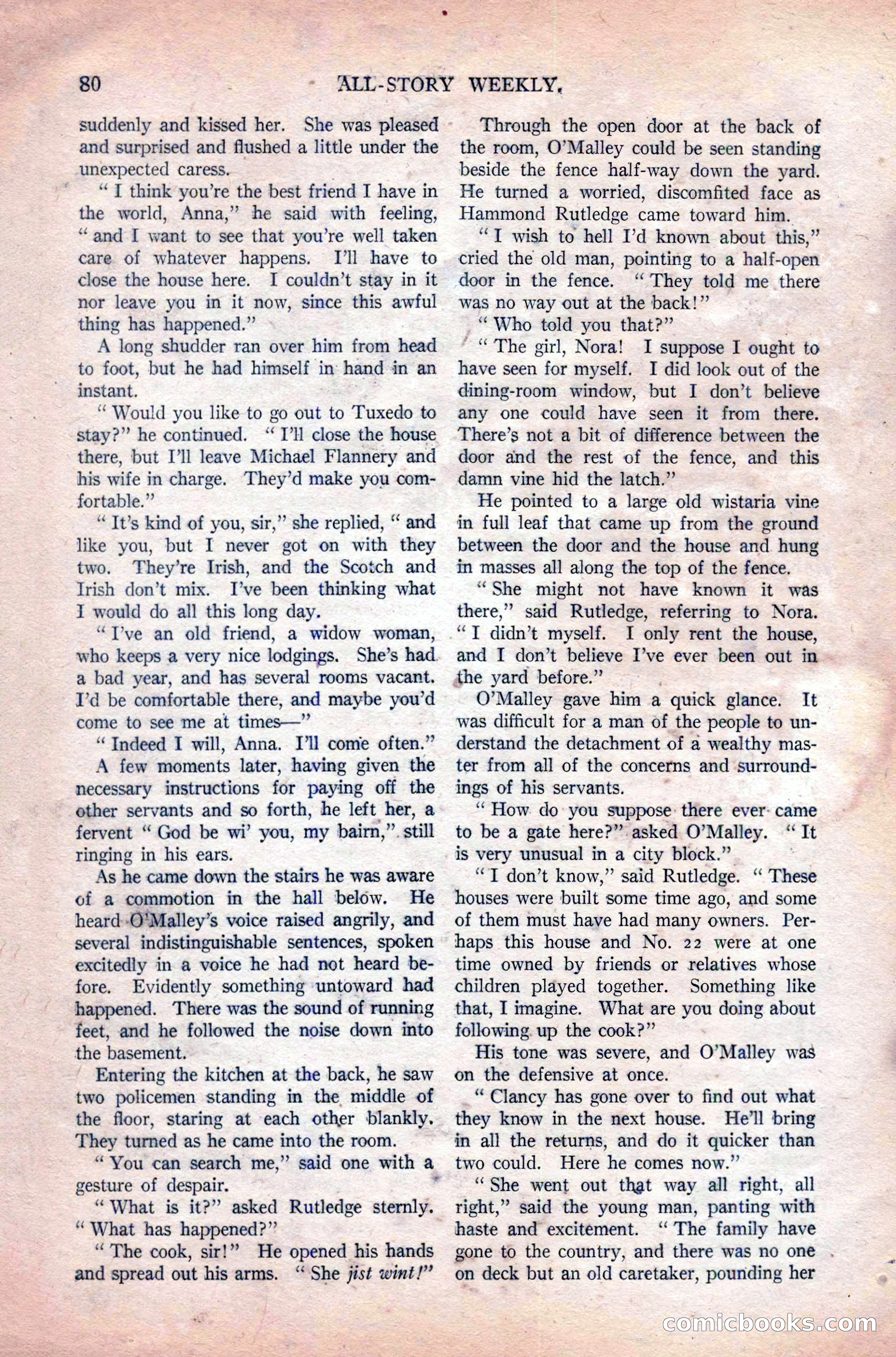 All-Story Weekly, Vol. 108 No. 1 — page 90 of 180