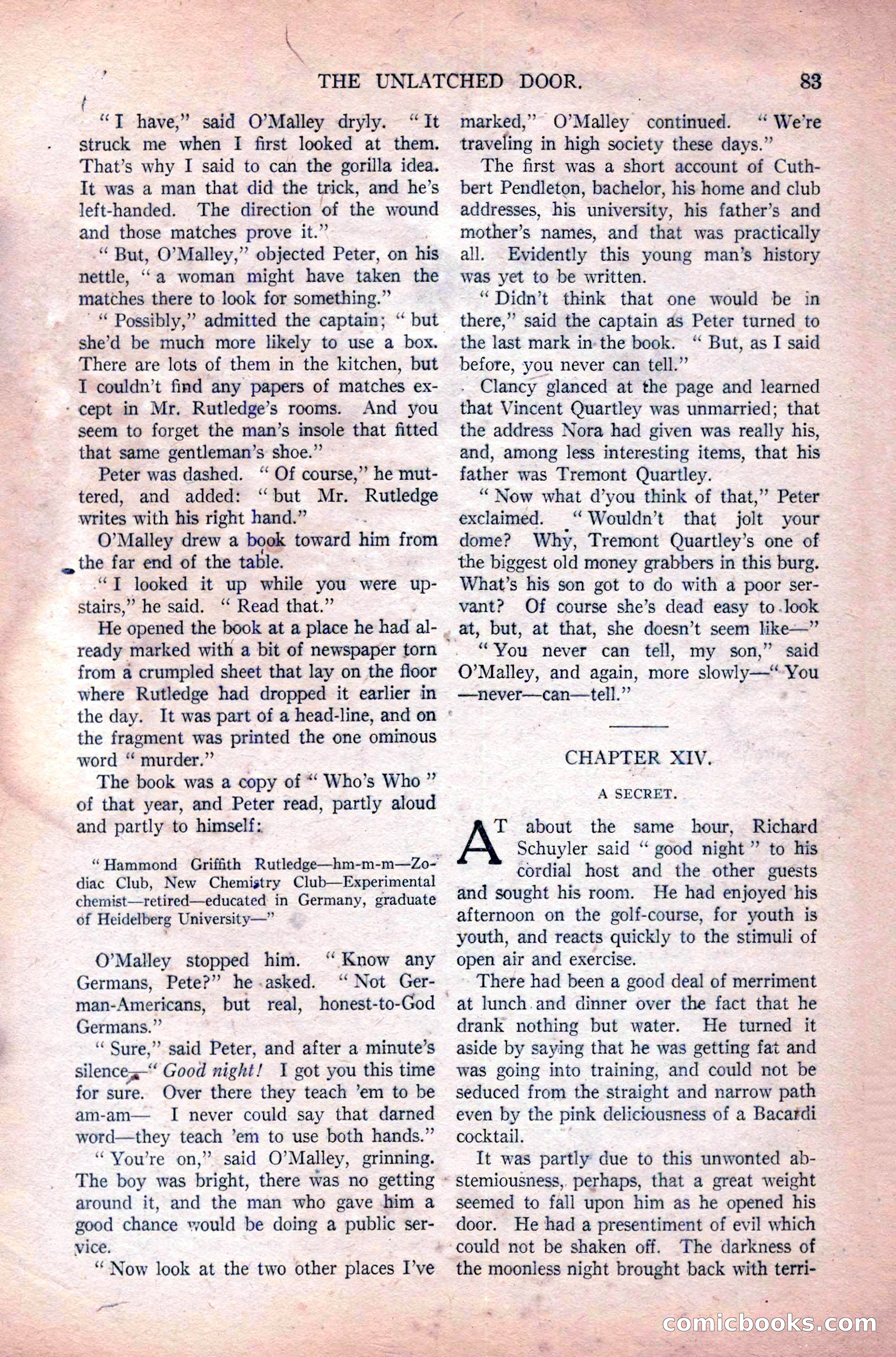 All-Story Weekly, Vol. 108 No. 1 — page 93 of 180