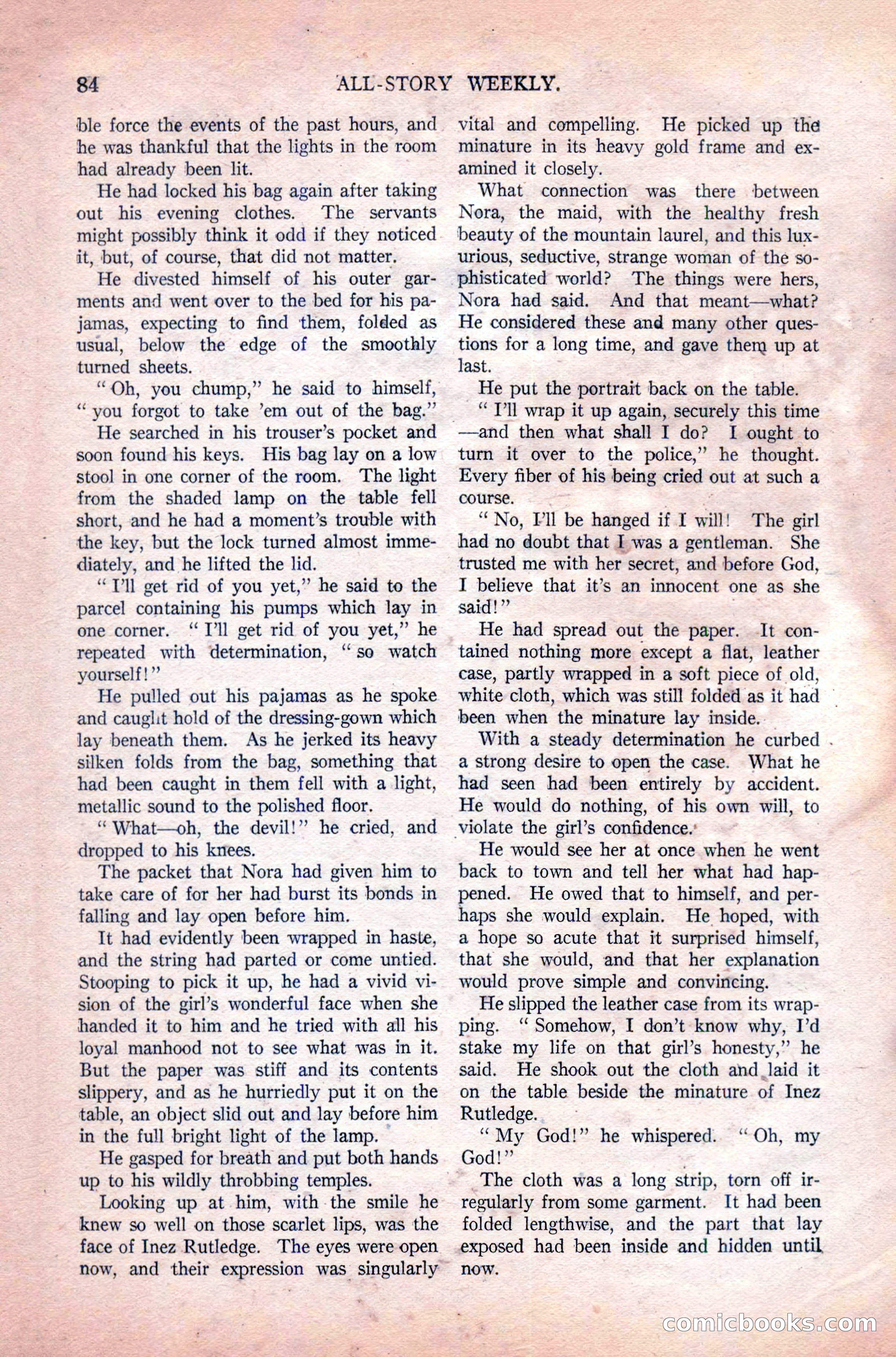 All-Story Weekly, Vol. 108 No. 1 — page 94 of 180