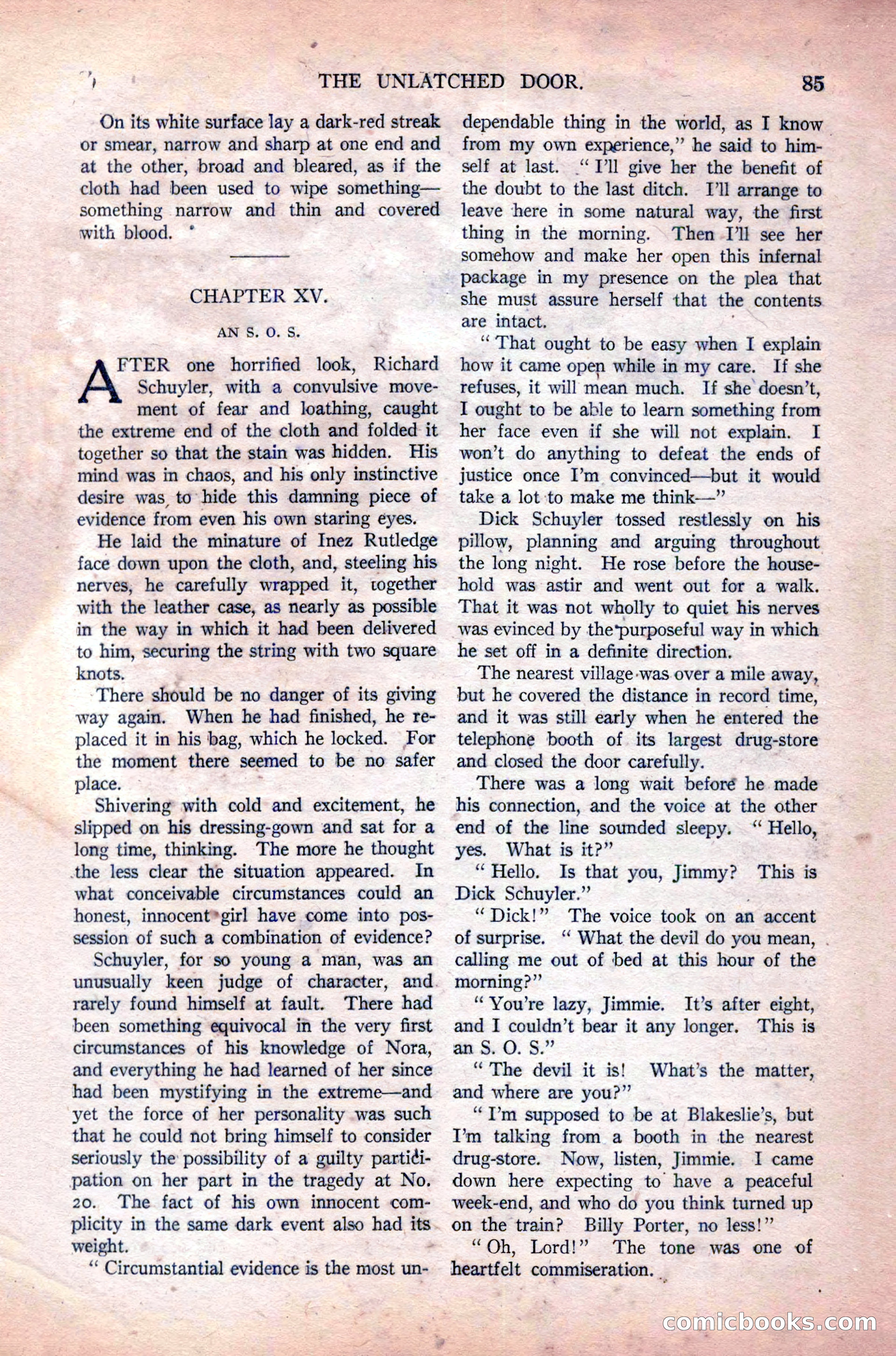 All-Story Weekly, Vol. 108 No. 1 — page 95 of 180