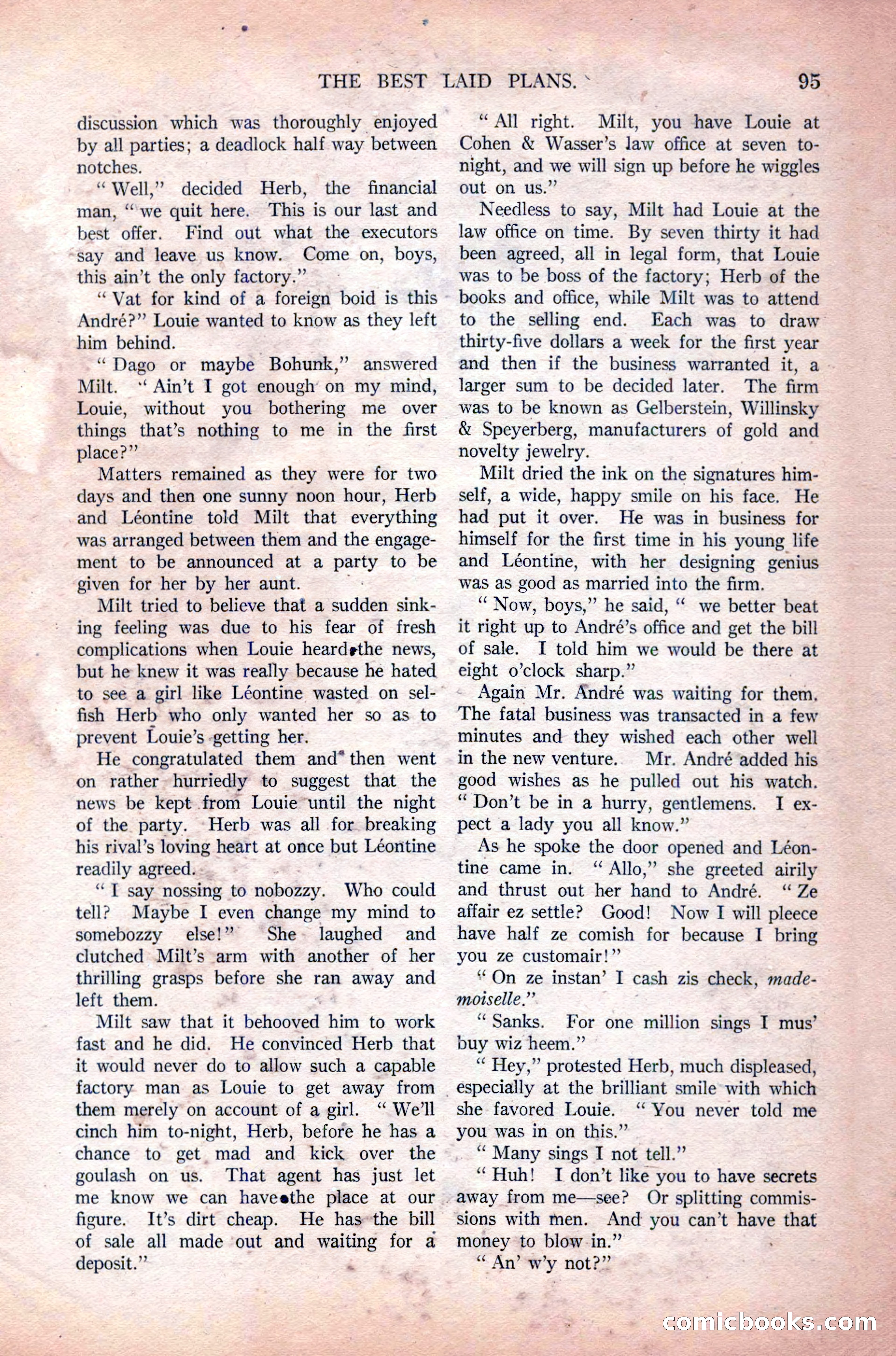 All-Story Weekly, Vol. 108 No. 1 — page 105 of 180