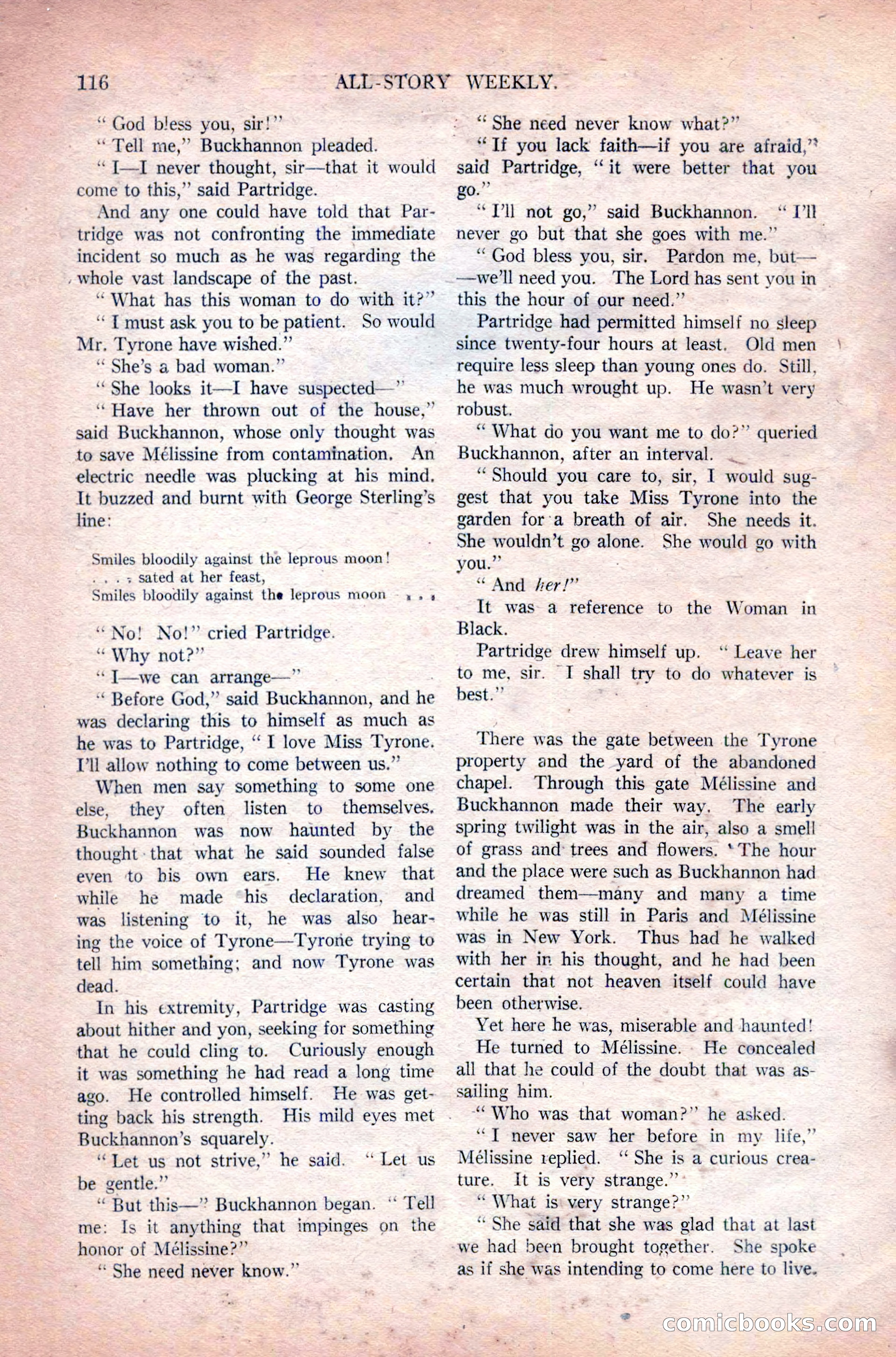All-Story Weekly, Vol. 108 No. 1 — page 126 of 180