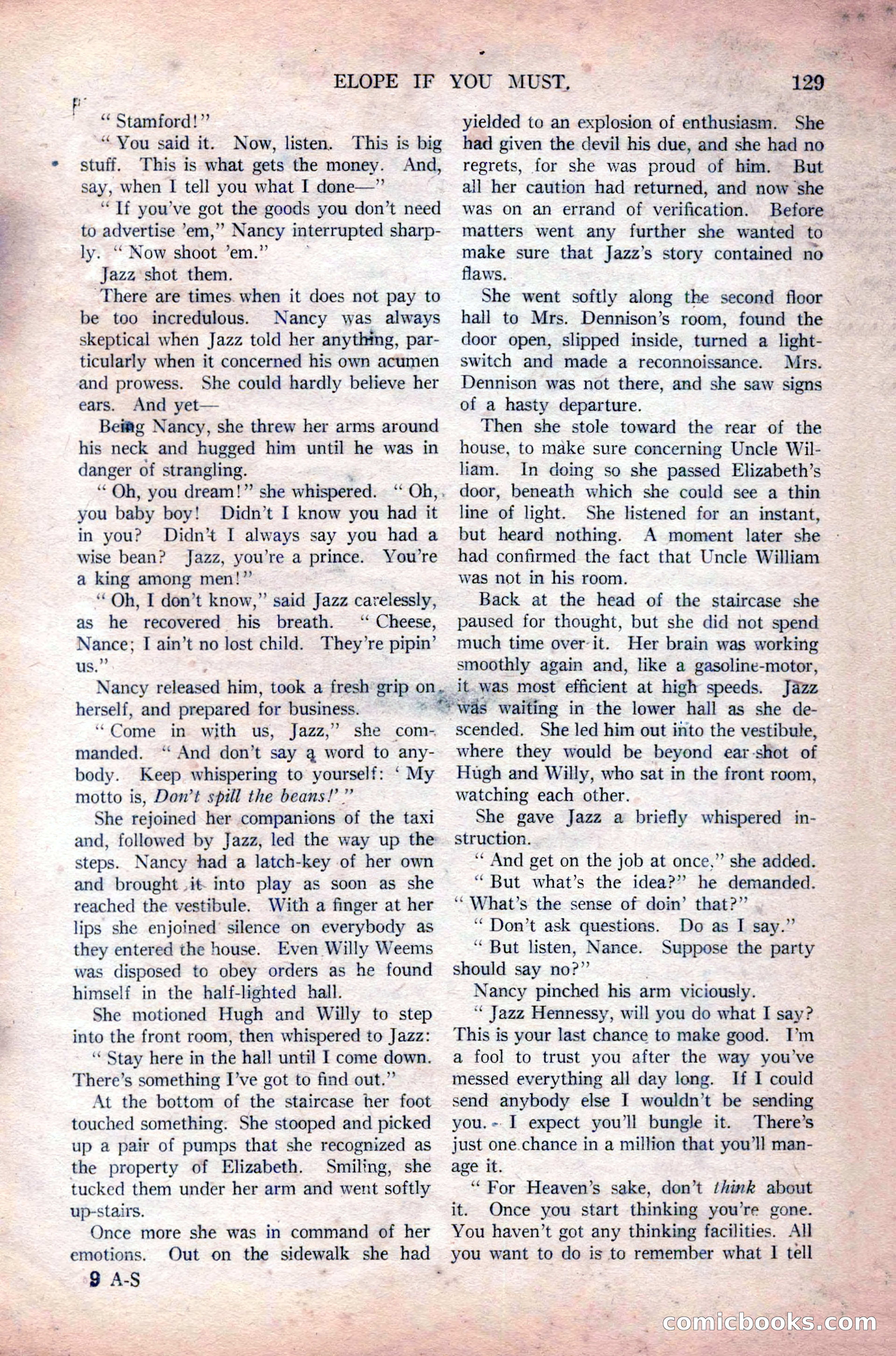 All-Story Weekly, Vol. 108 No. 1 — page 139 of 180
