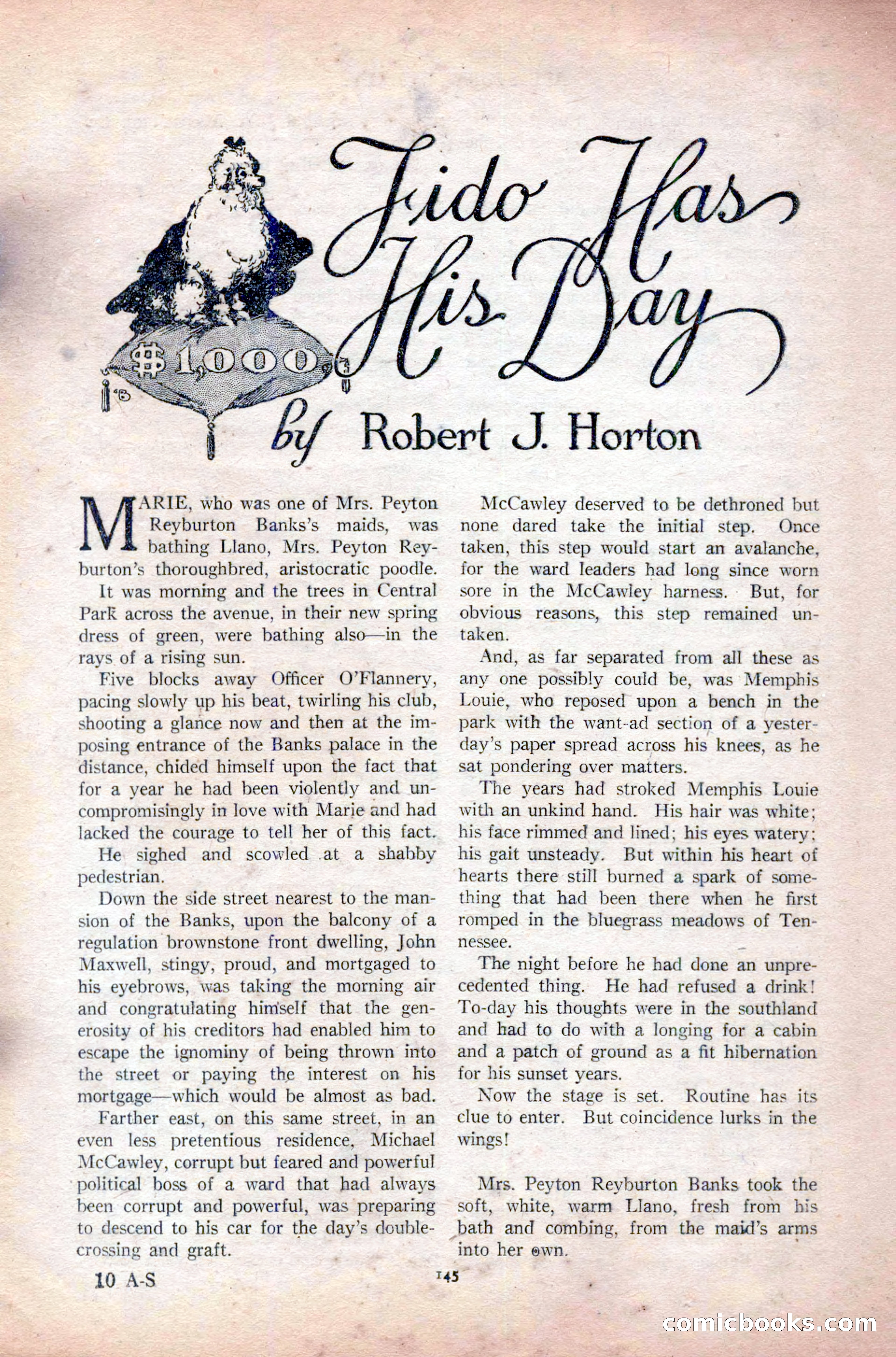 All-Story Weekly, Vol. 108 No. 1 — page 155 of 180