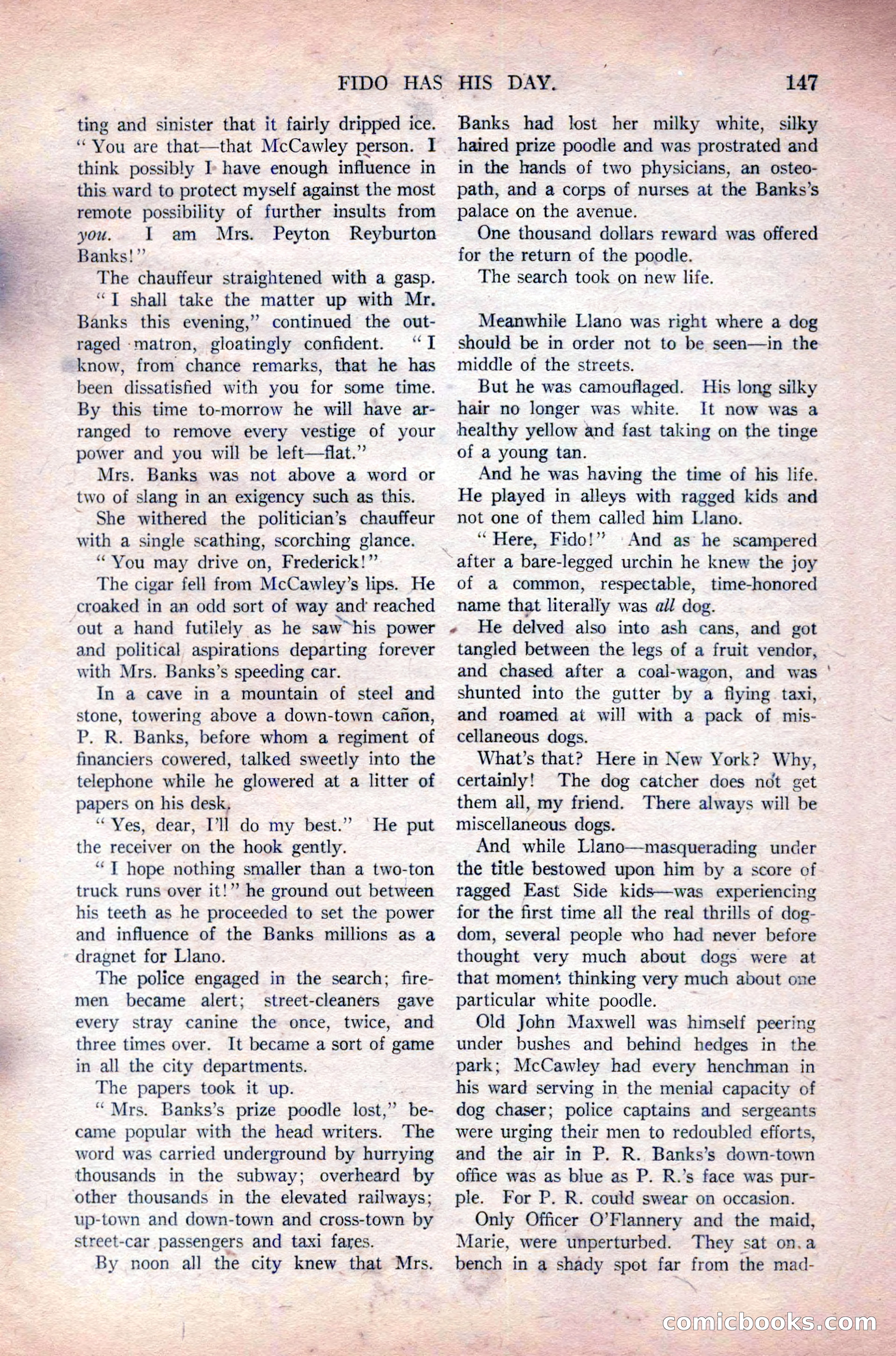All-Story Weekly, Vol. 108 No. 1 — page 157 of 180