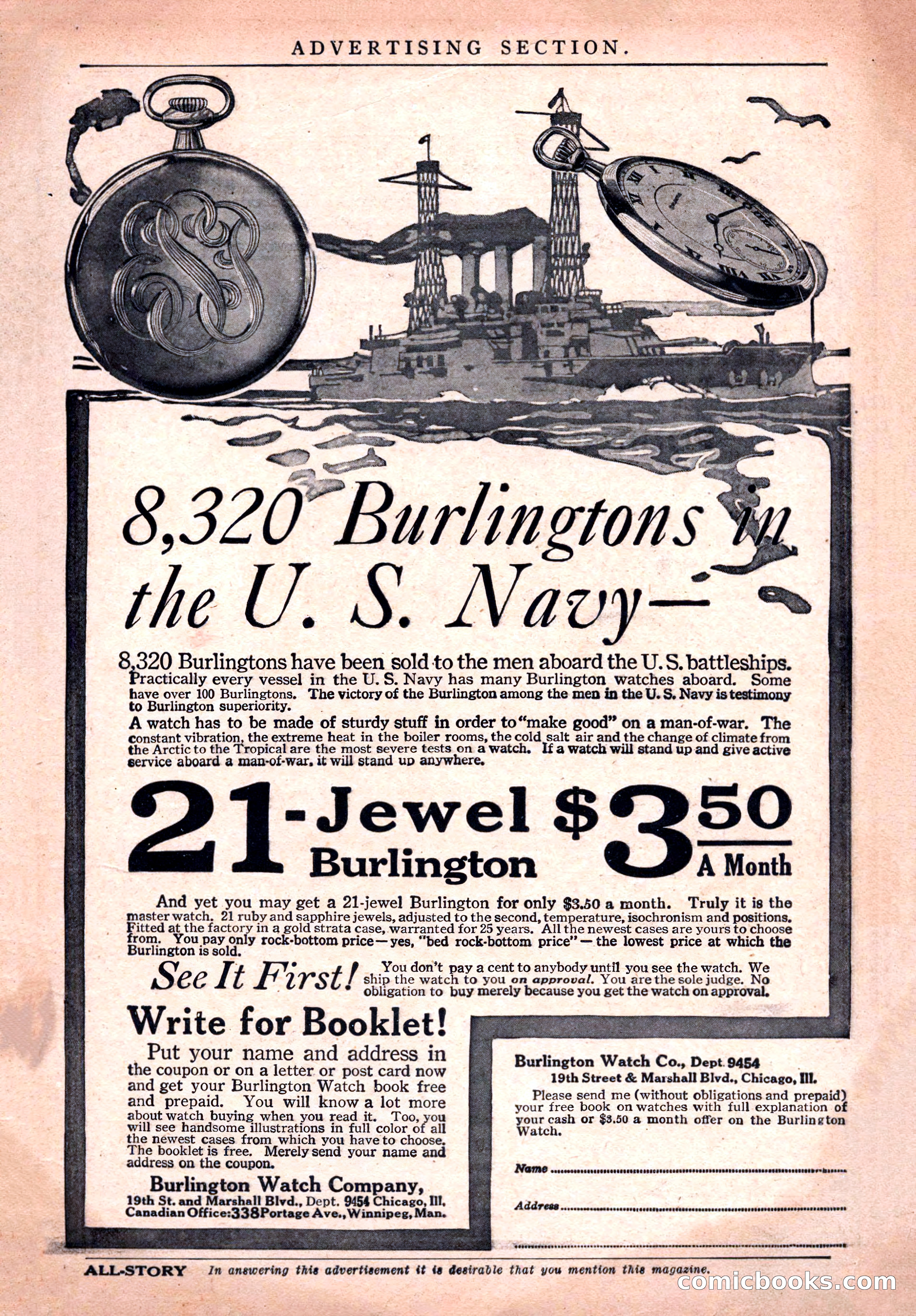 All-Story Weekly, April 24, 1920 — page 3 of 158