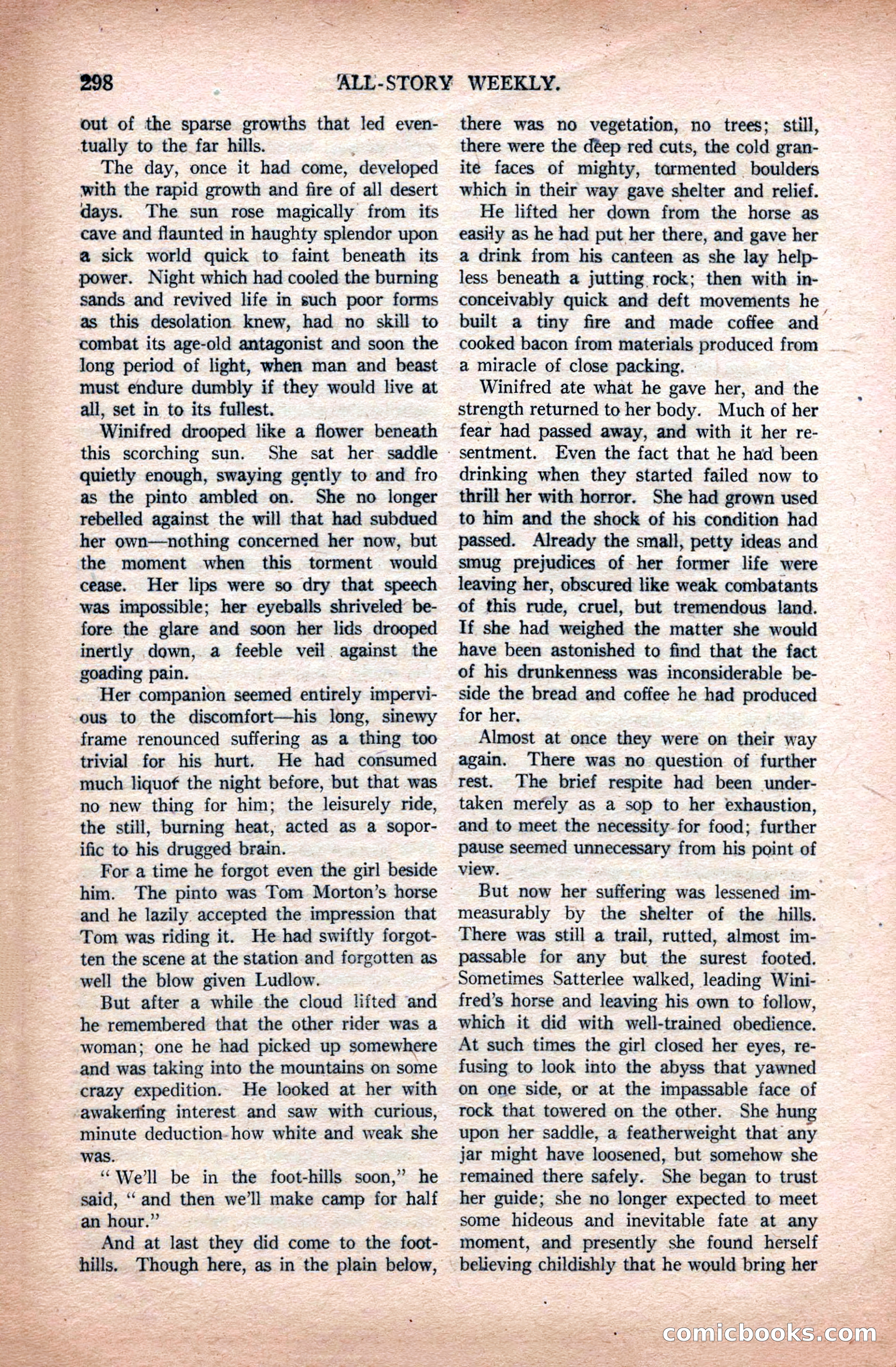 All-Story Weekly, April 24, 1920 — page 20 of 158