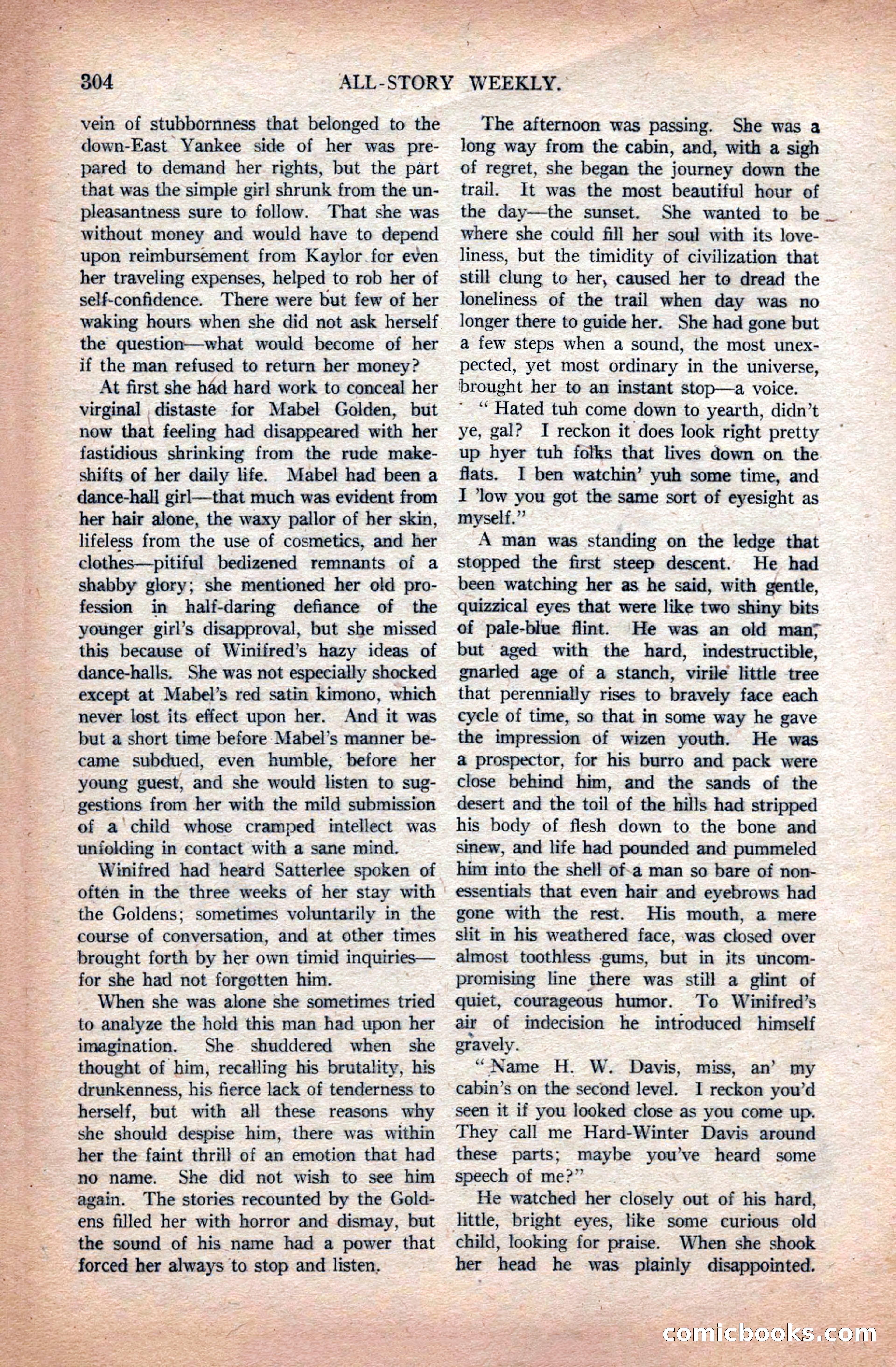 All-Story Weekly, April 24, 1920 — page 26 of 158