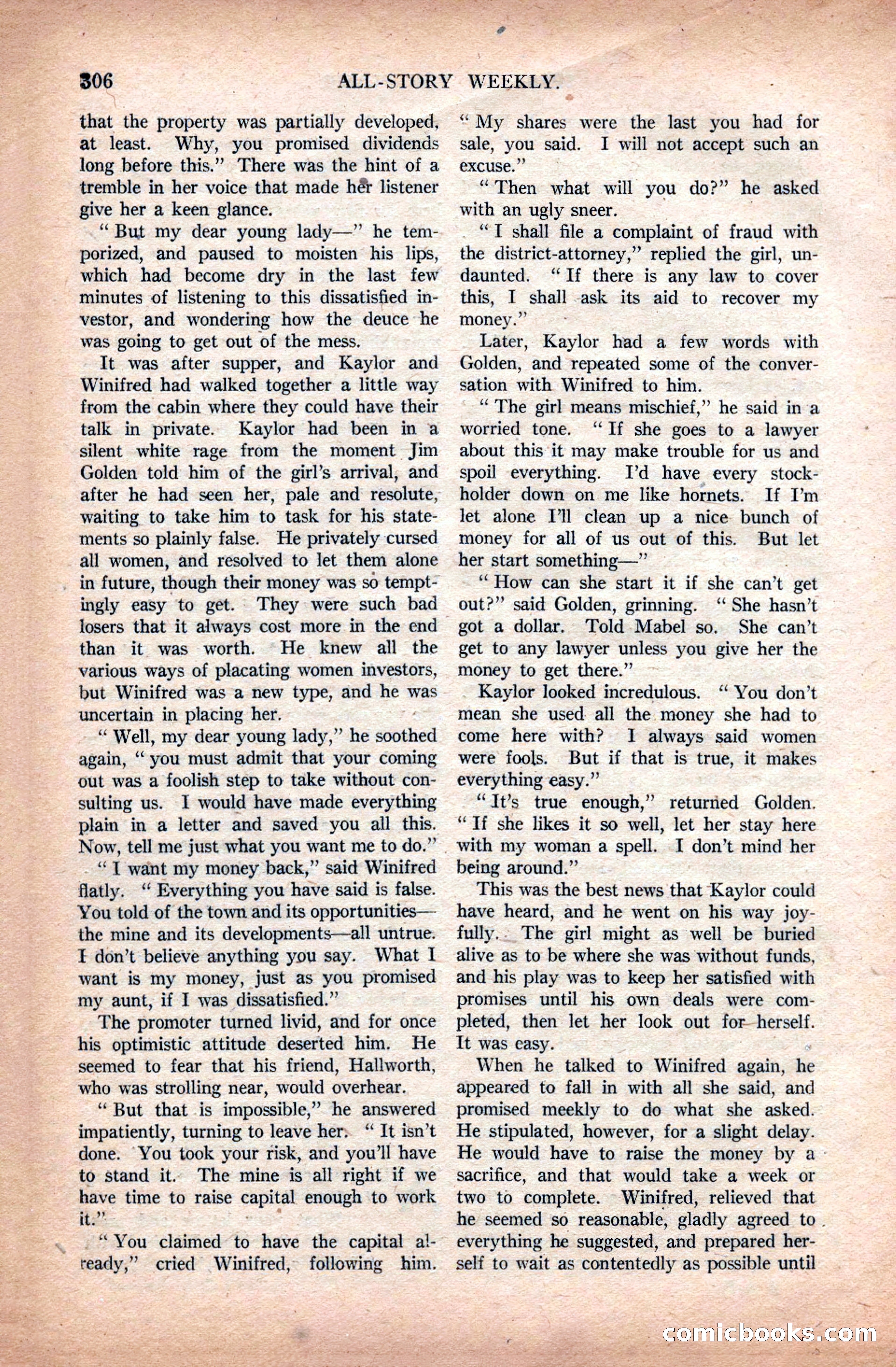 All-Story Weekly, April 24, 1920 — page 28 of 158