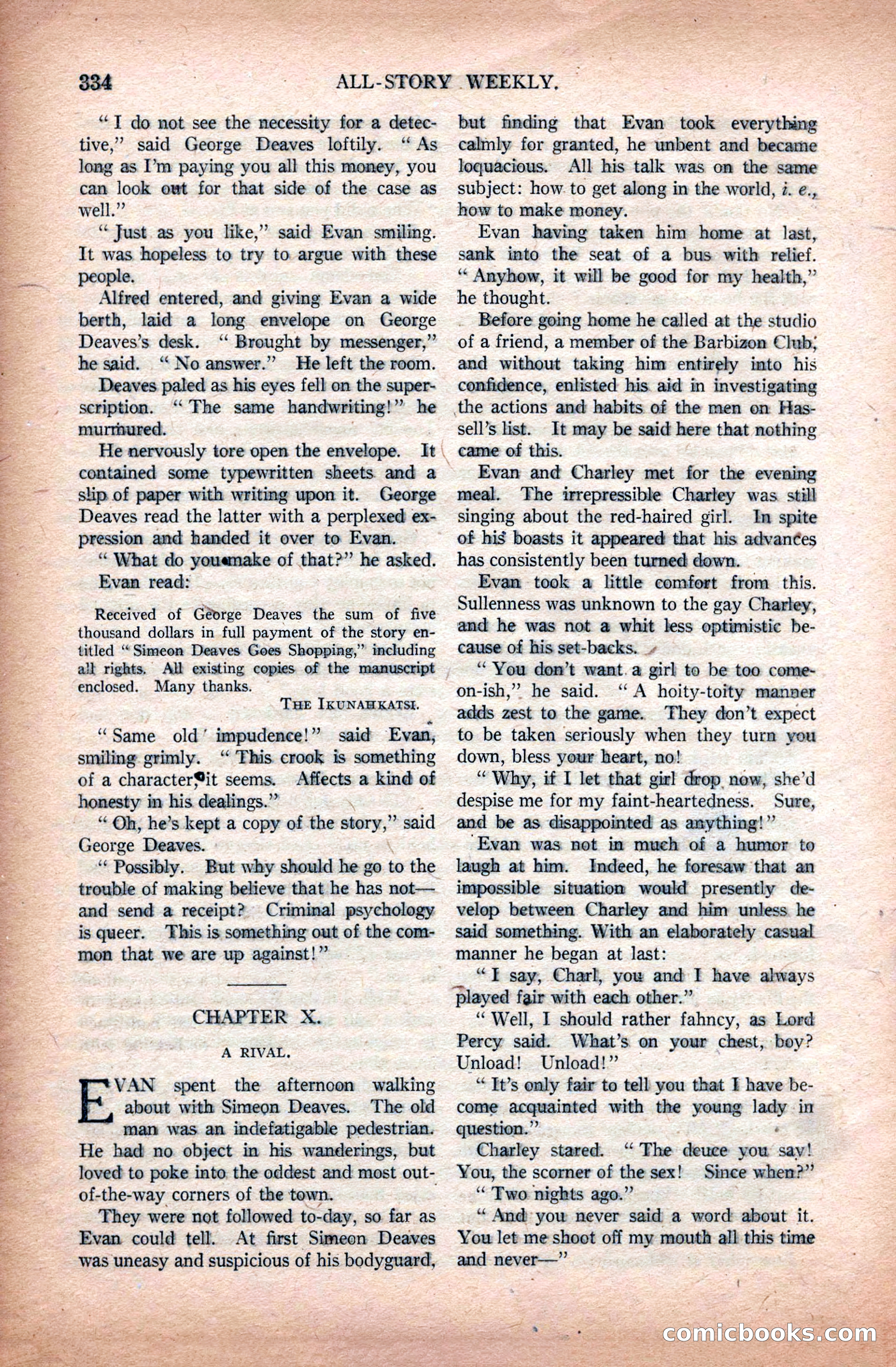 All-Story Weekly, April 24, 1920 — page 56 of 158