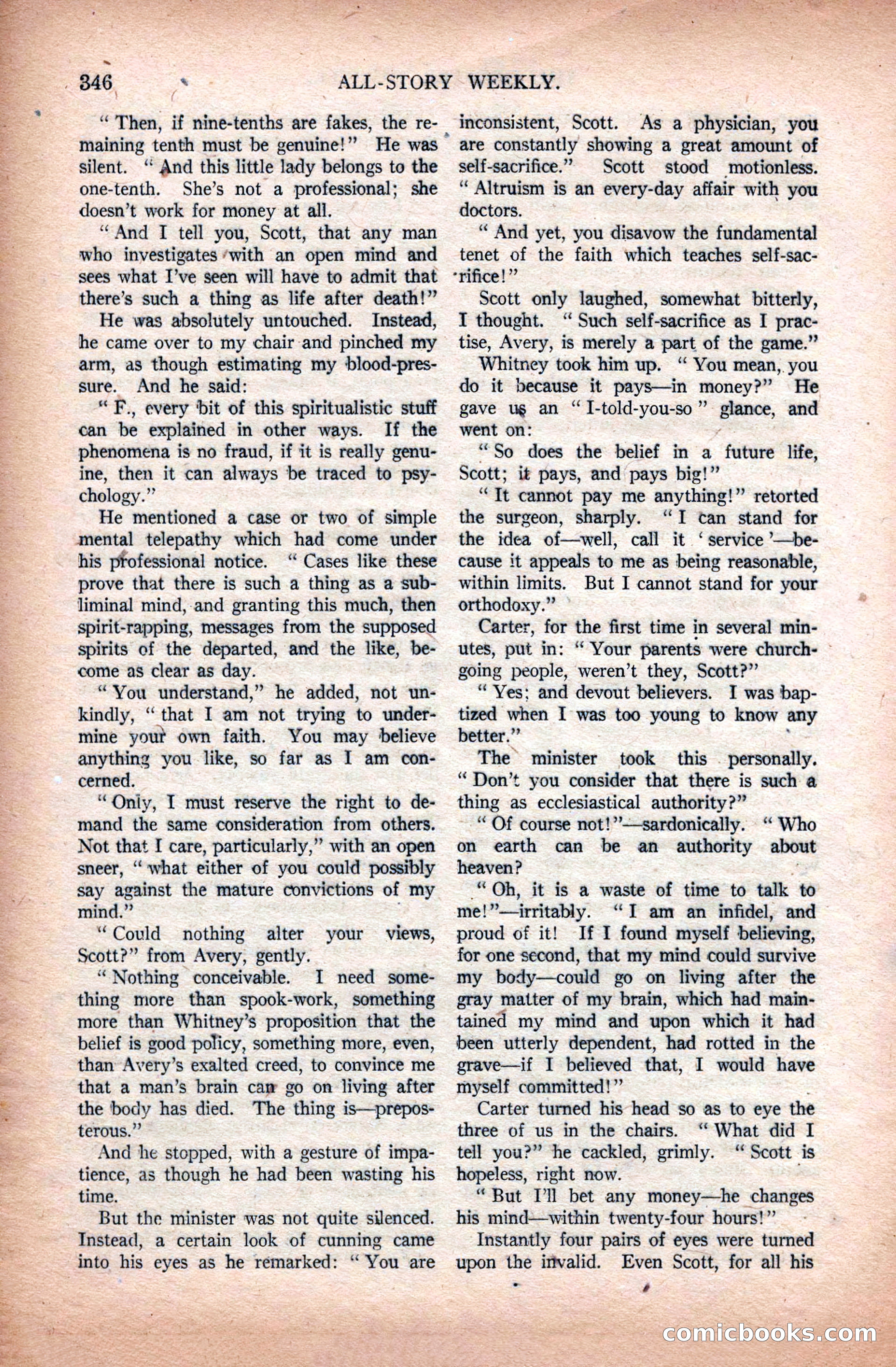 All-Story Weekly, April 24, 1920 — page 68 of 158