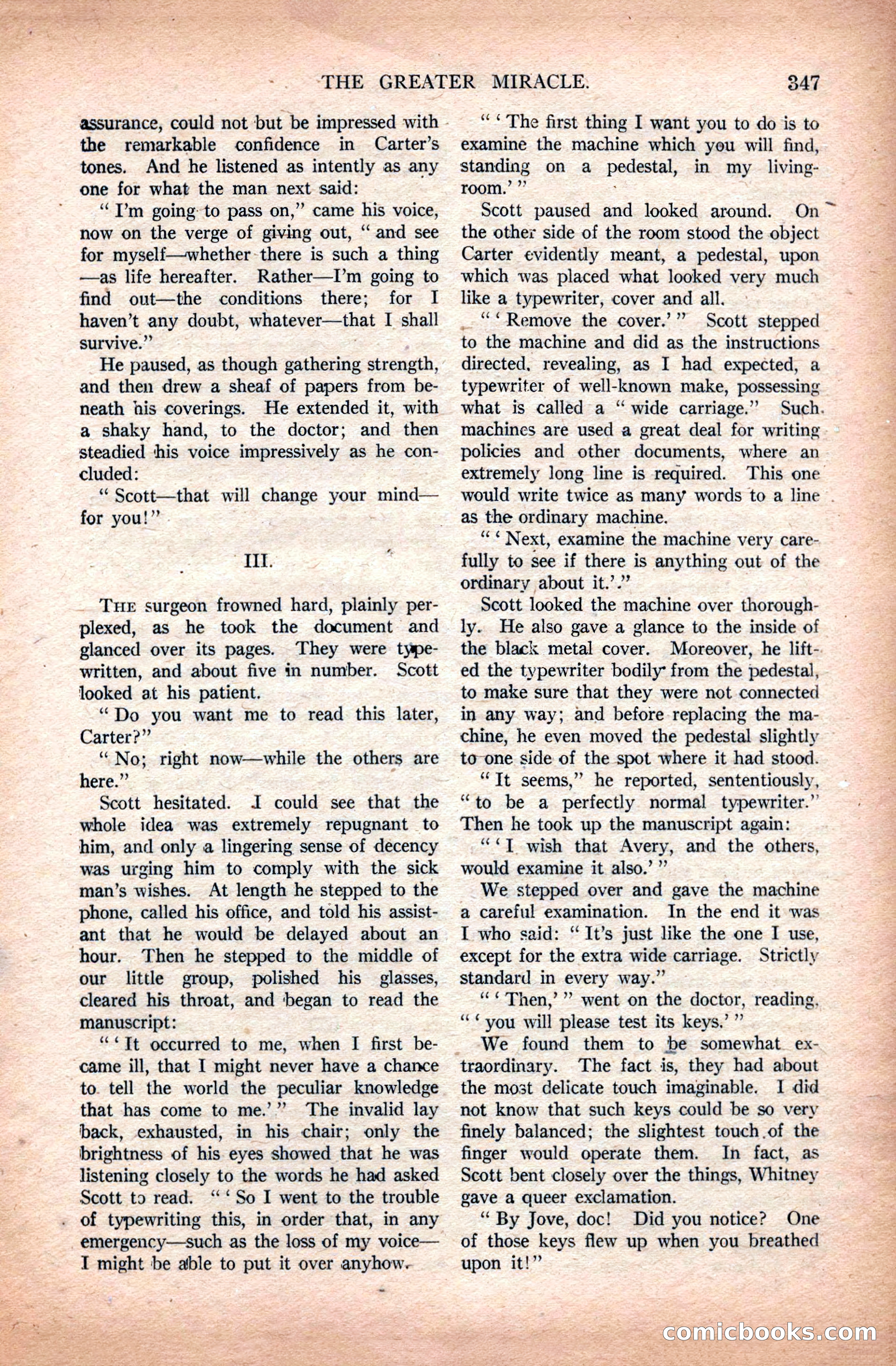 All-Story Weekly, April 24, 1920 — page 69 of 158