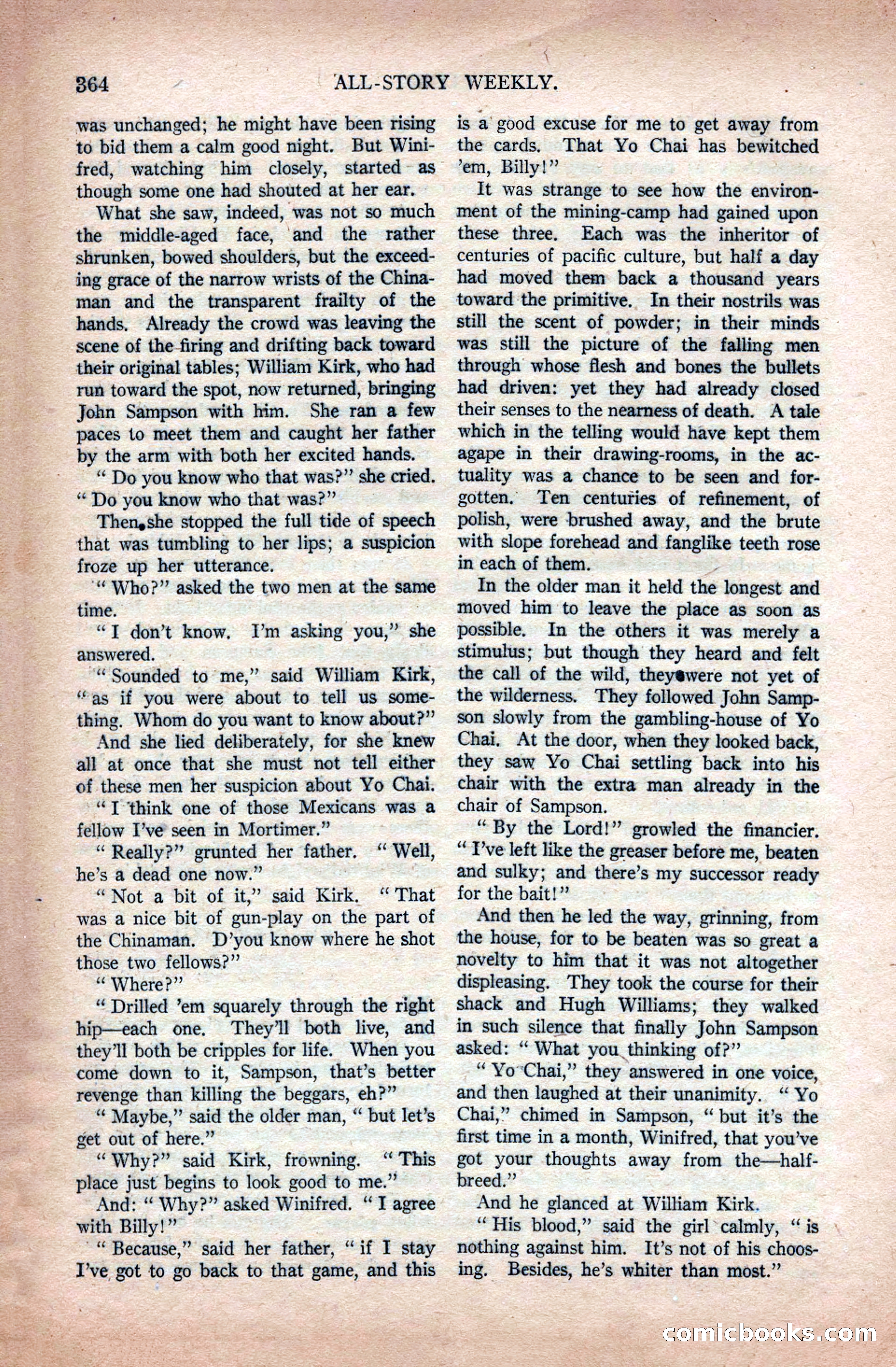 All-Story Weekly, April 24, 1920 — page 86 of 158