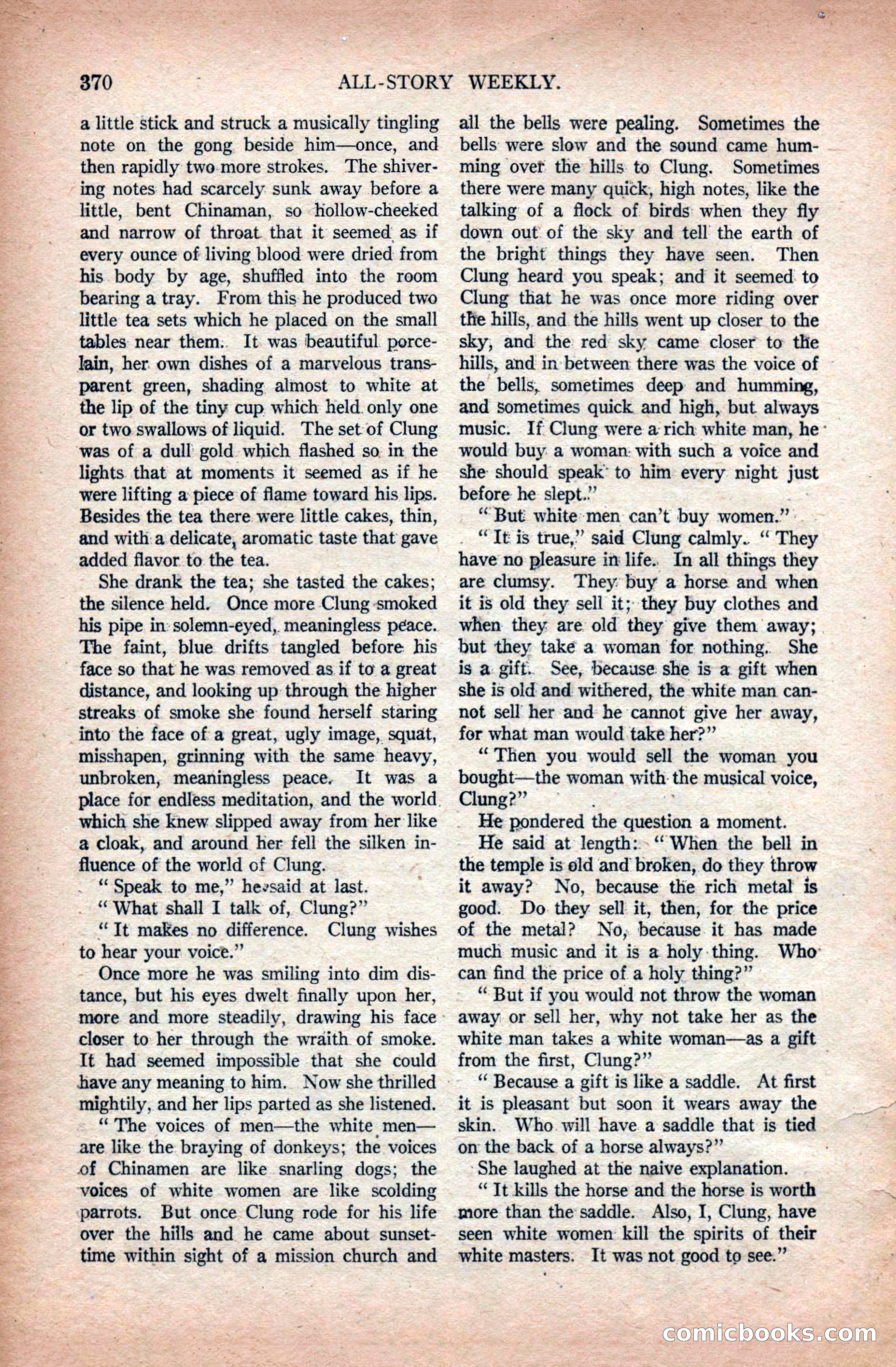 All-Story Weekly, April 24, 1920 — page 92 of 158