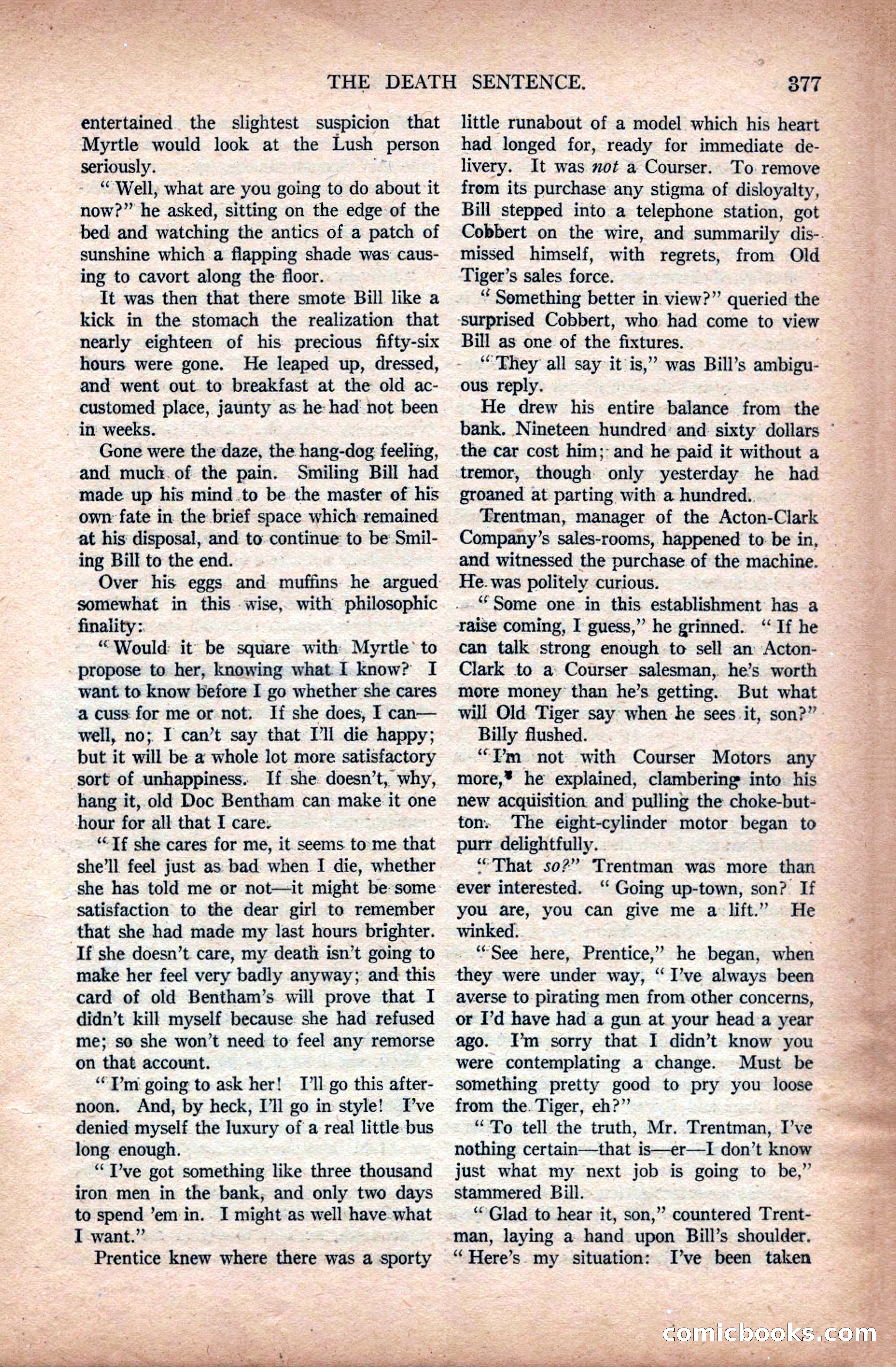 All-Story Weekly, April 24, 1920 — page 99 of 158
