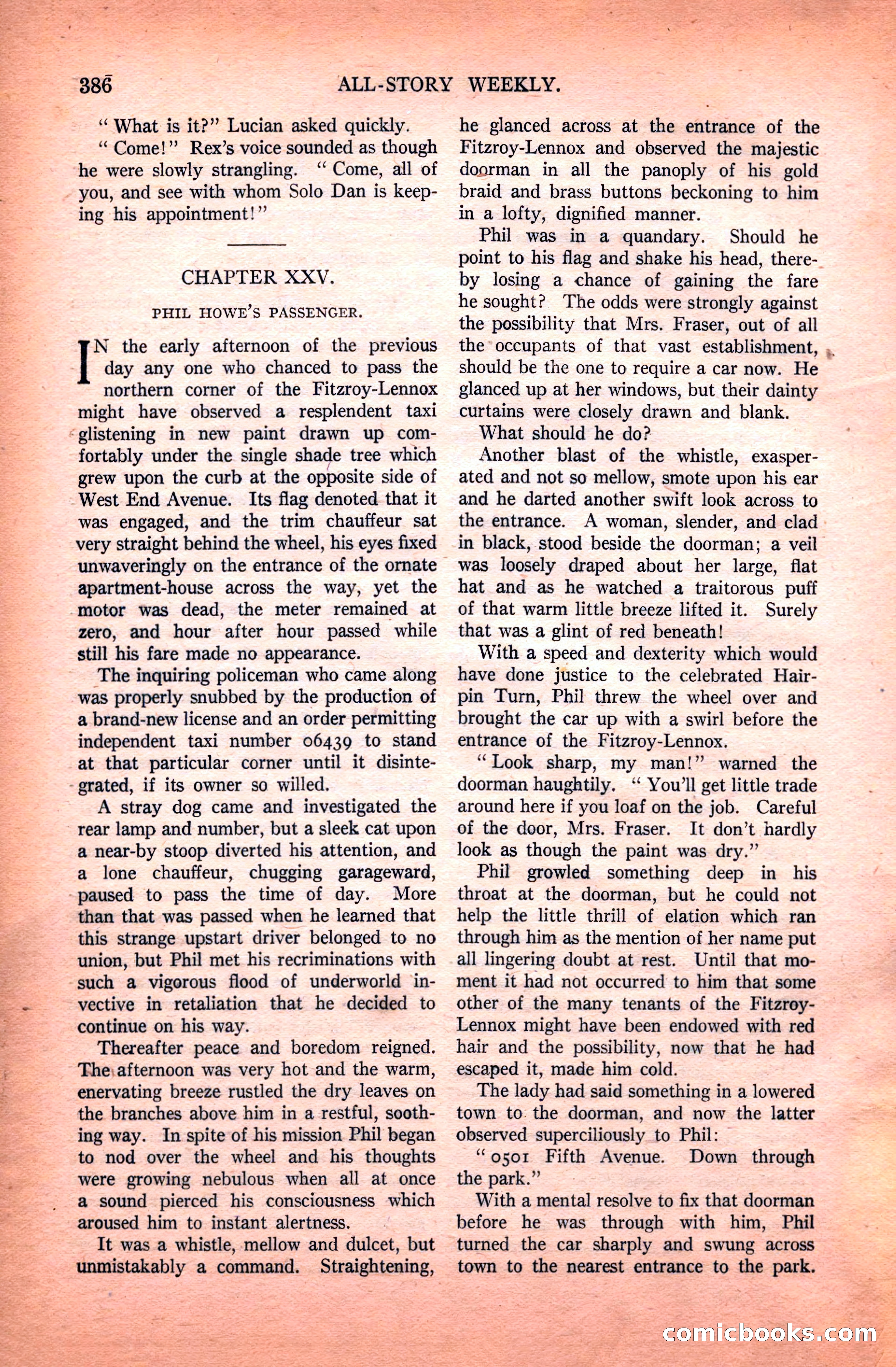All-Story Weekly, April 24, 1920 — page 108 of 158