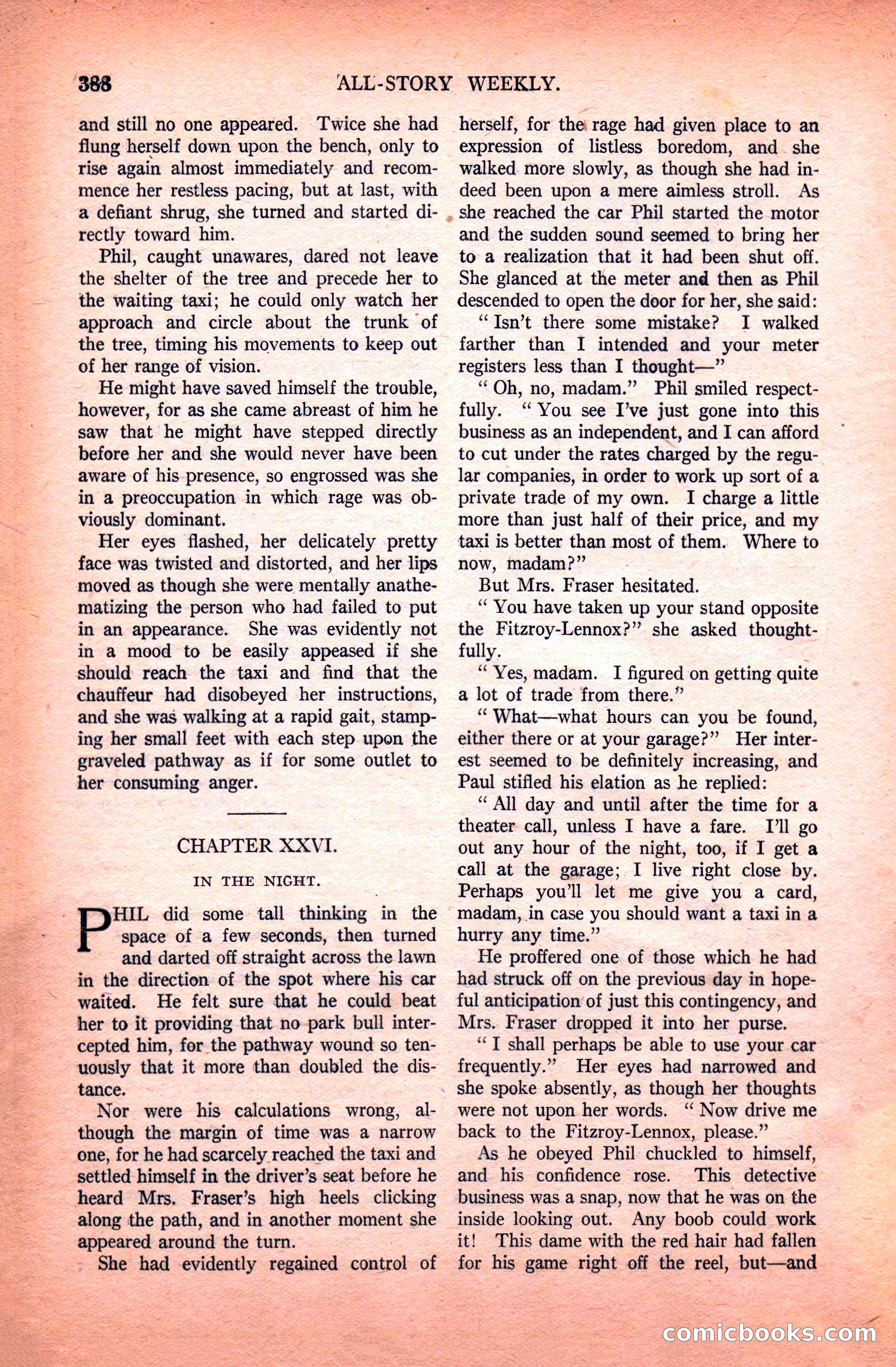 All-Story Weekly, April 24, 1920 — page 110 of 158