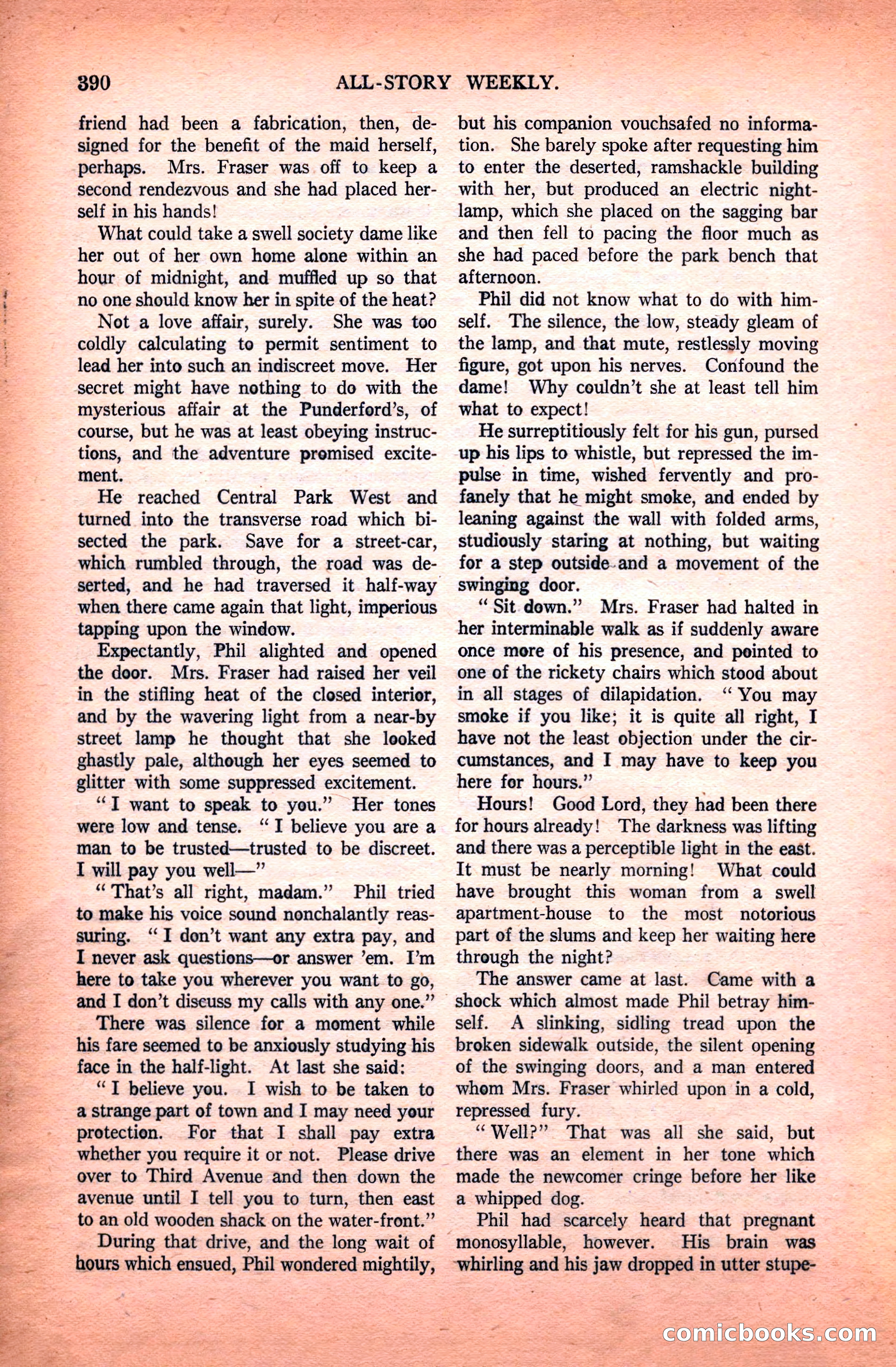 All-Story Weekly, April 24, 1920 — page 112 of 158