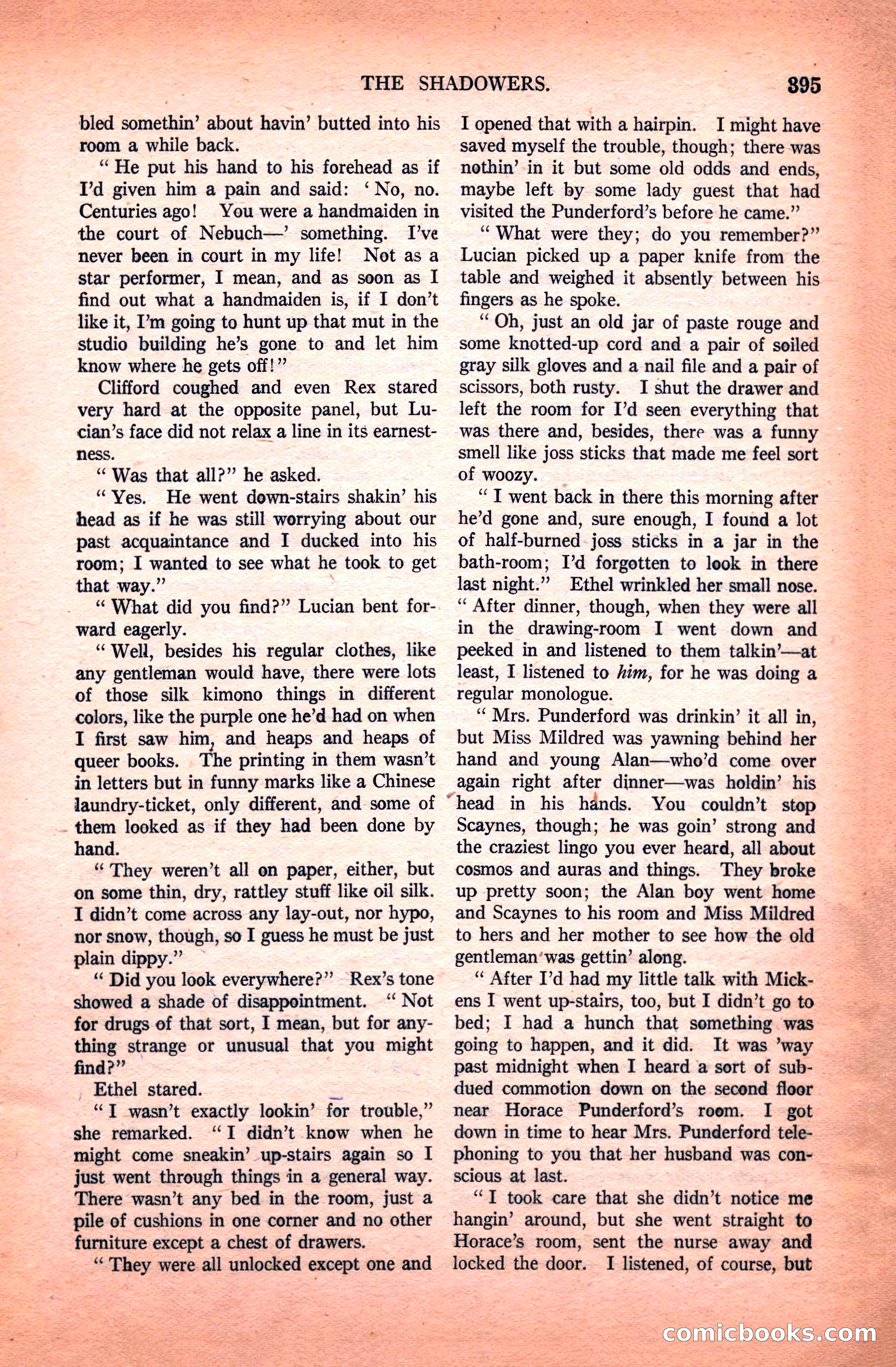 All-Story Weekly, April 24, 1920 — page 117 of 158