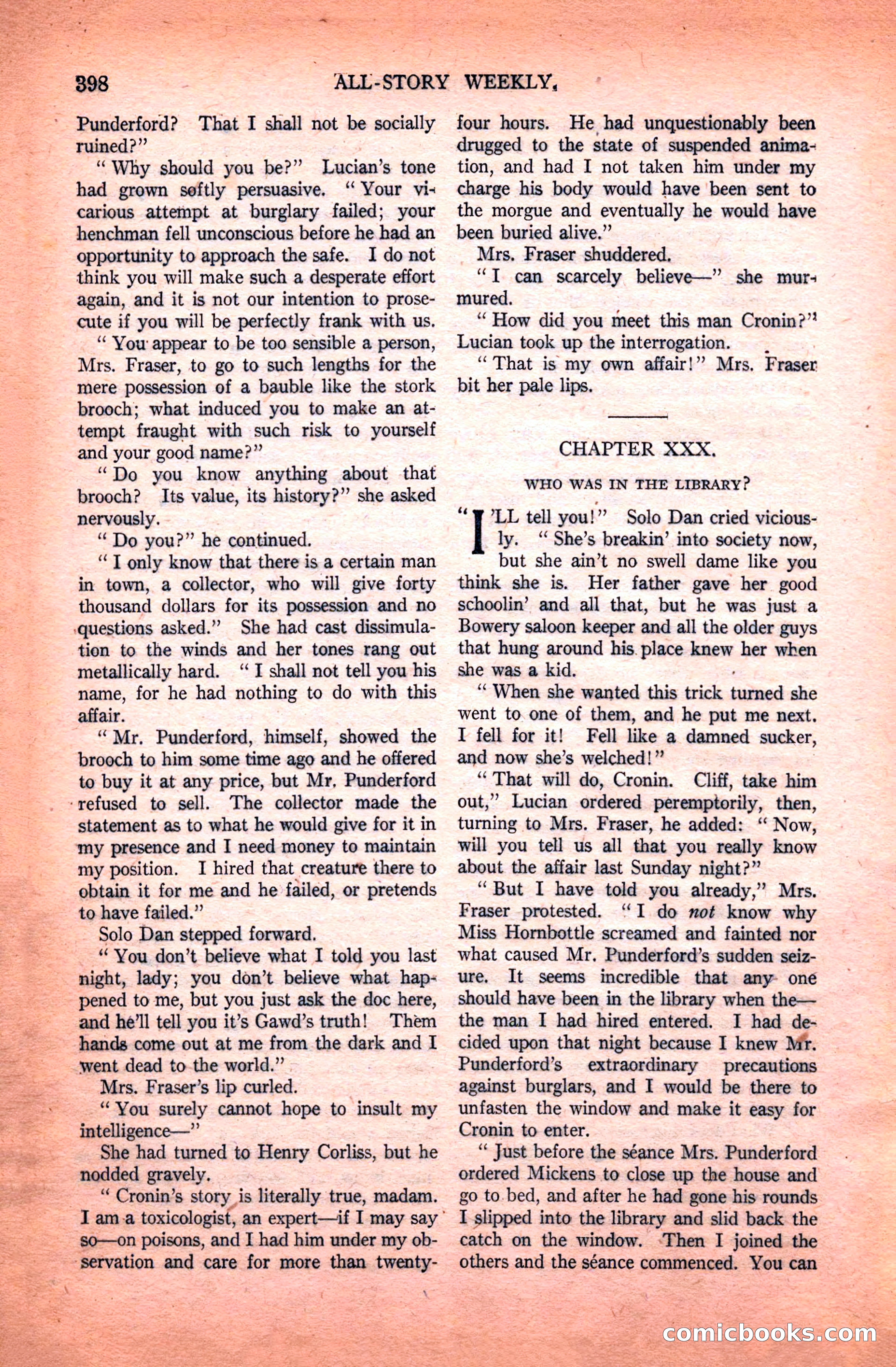 All-Story Weekly, April 24, 1920 — page 120 of 158