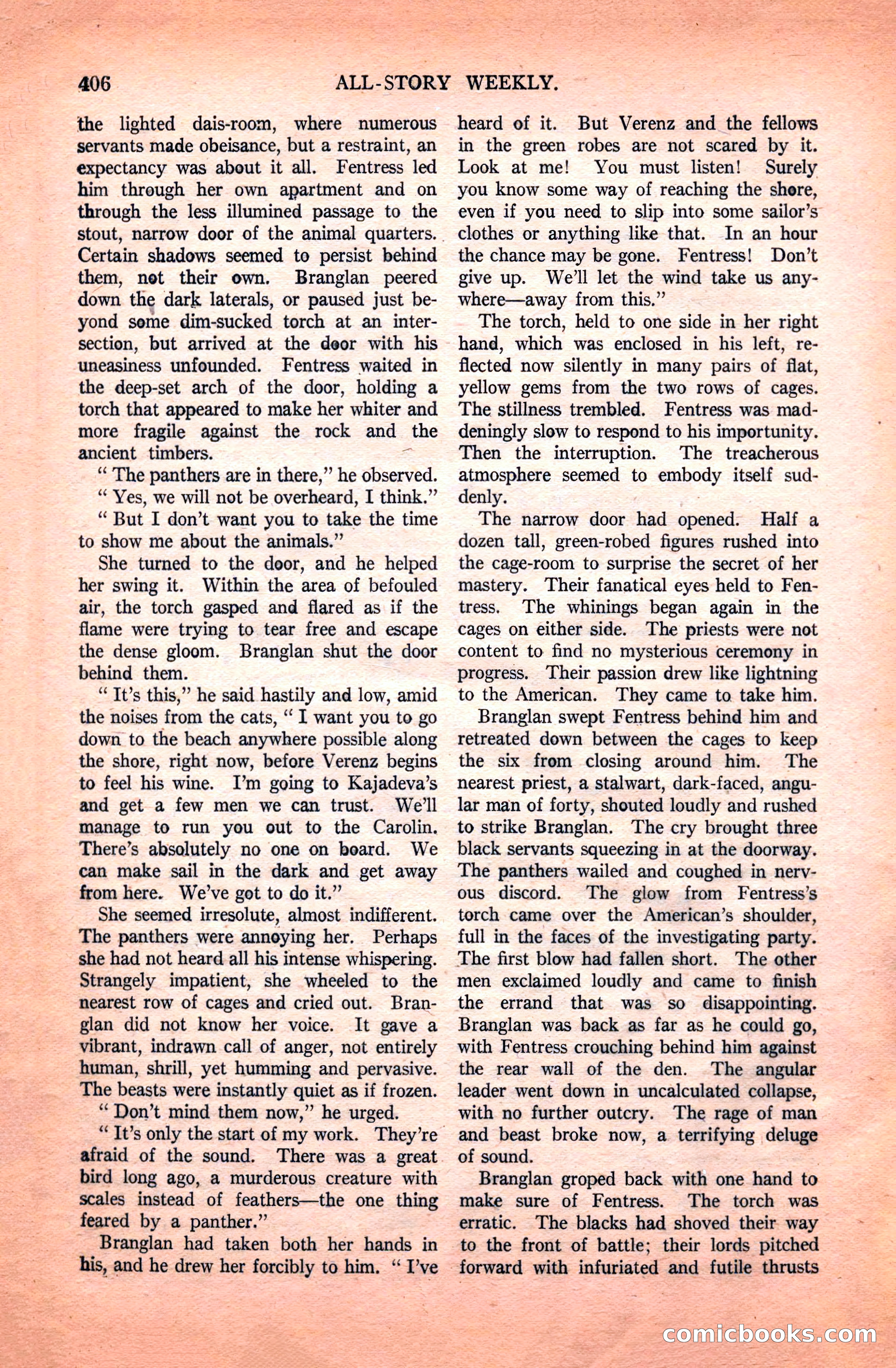 All-Story Weekly, April 24, 1920 — page 128 of 158