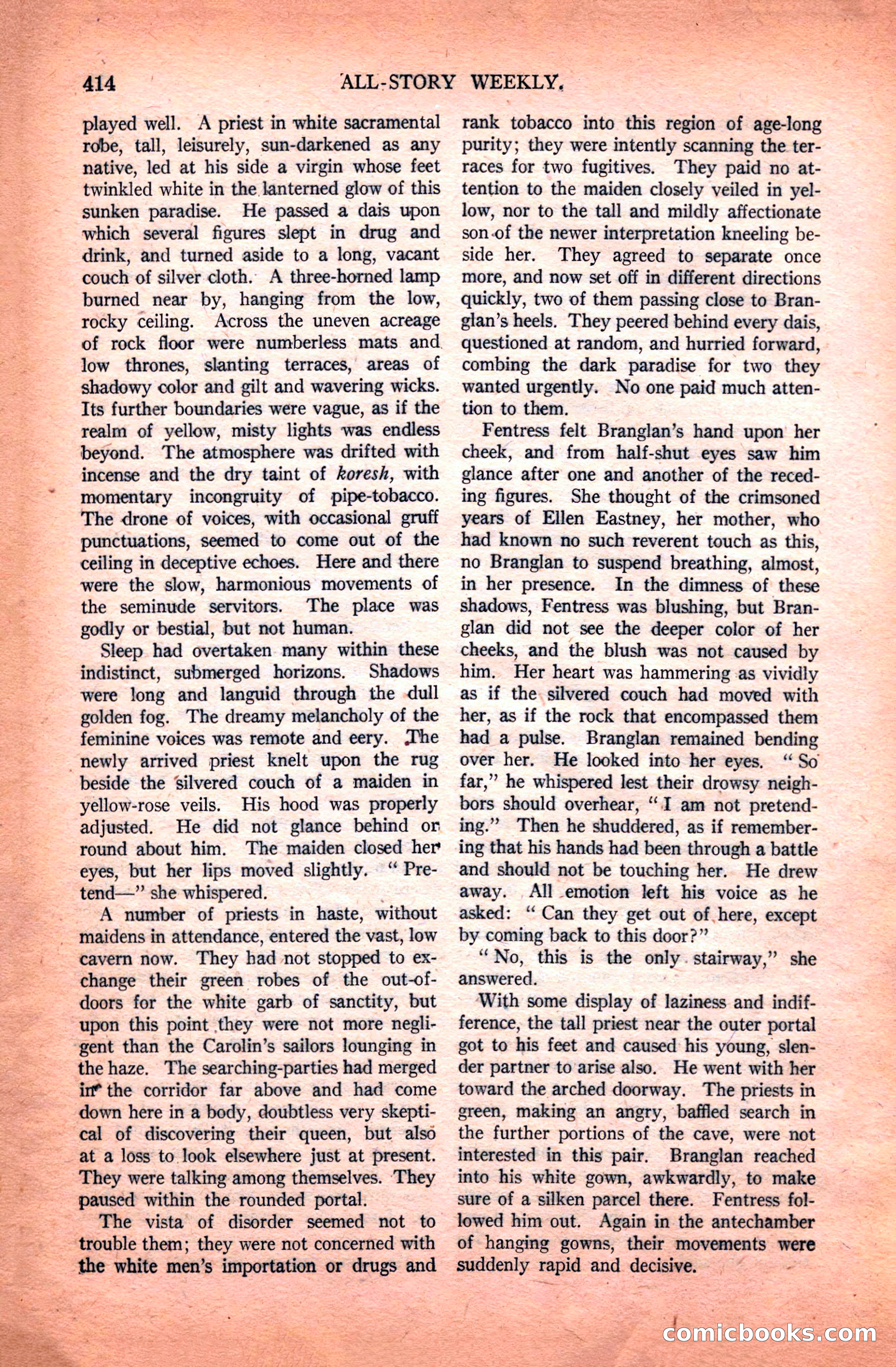 All-Story Weekly, April 24, 1920 — page 136 of 158