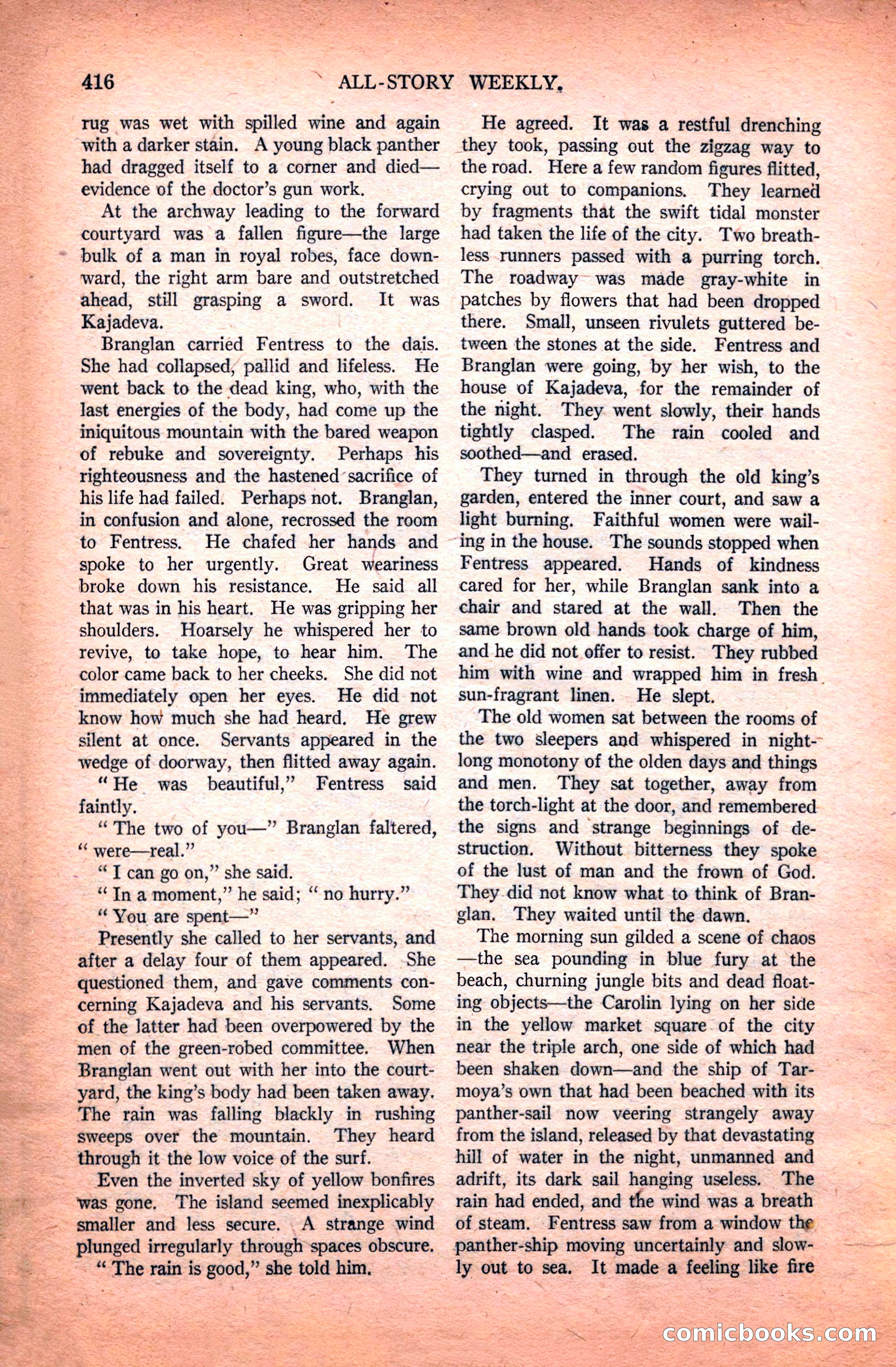 All-Story Weekly, April 24, 1920 — page 138 of 158
