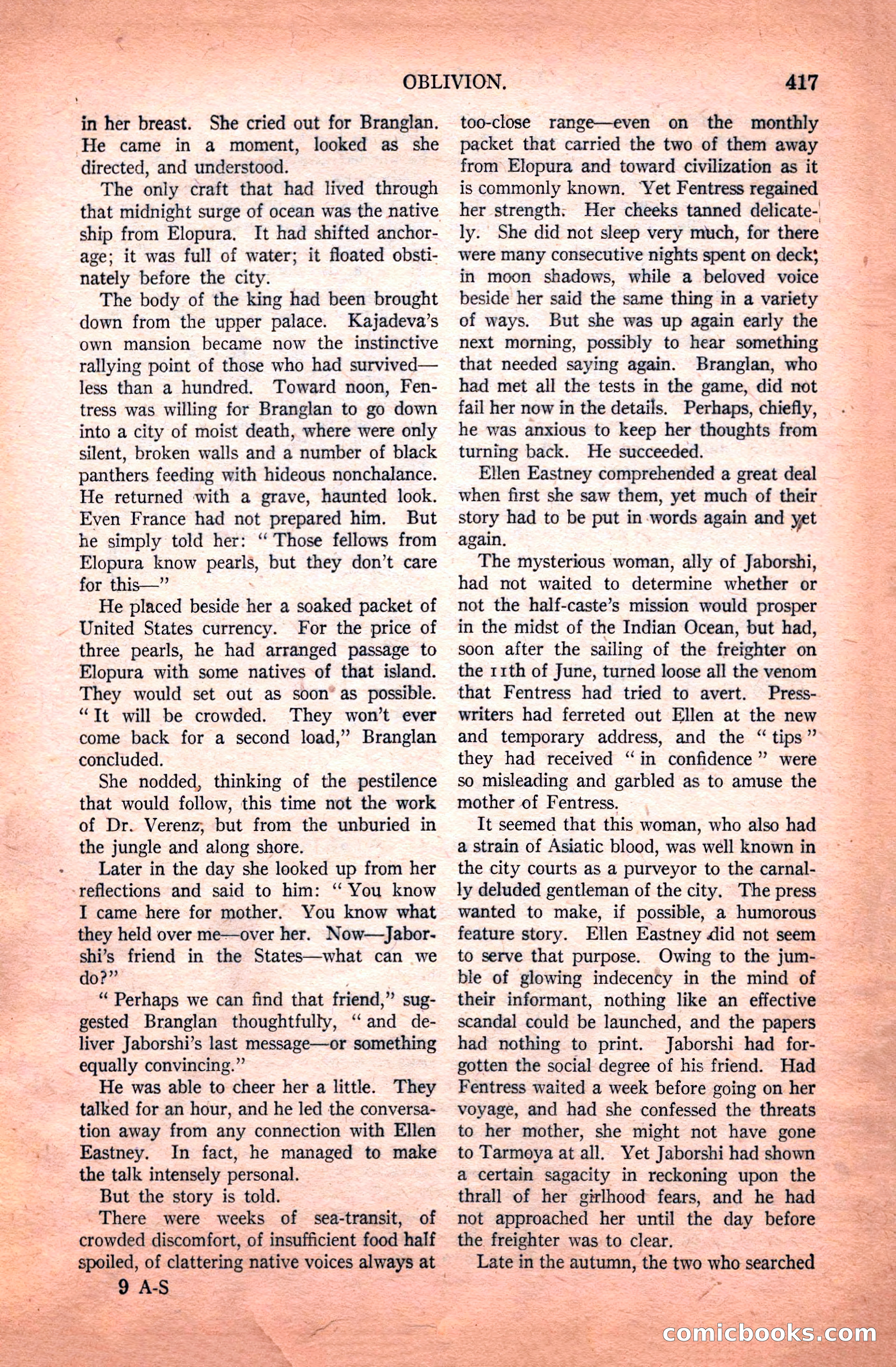 All-Story Weekly, April 24, 1920 — page 139 of 158