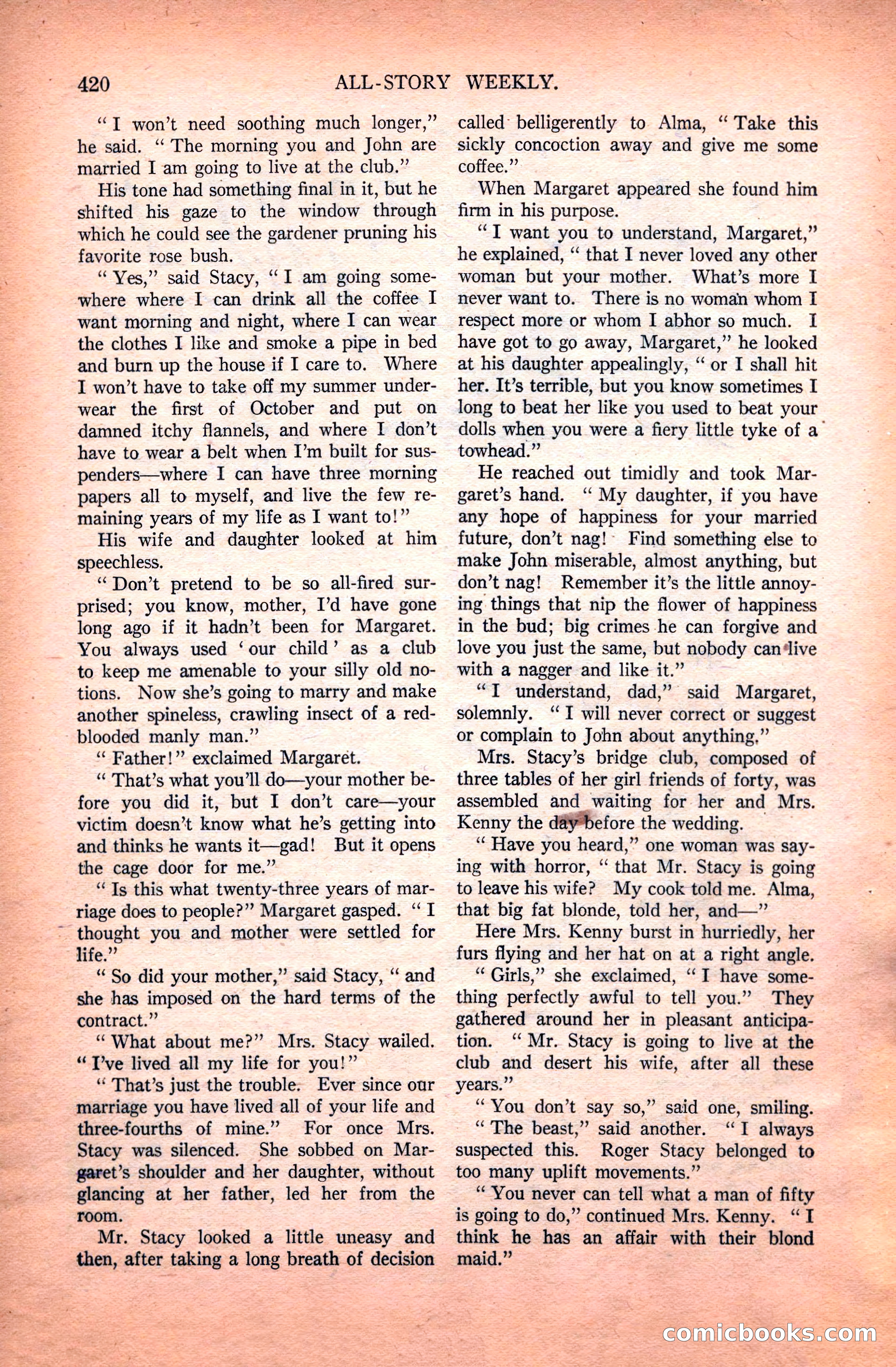 All-Story Weekly, April 24, 1920 — page 142 of 158