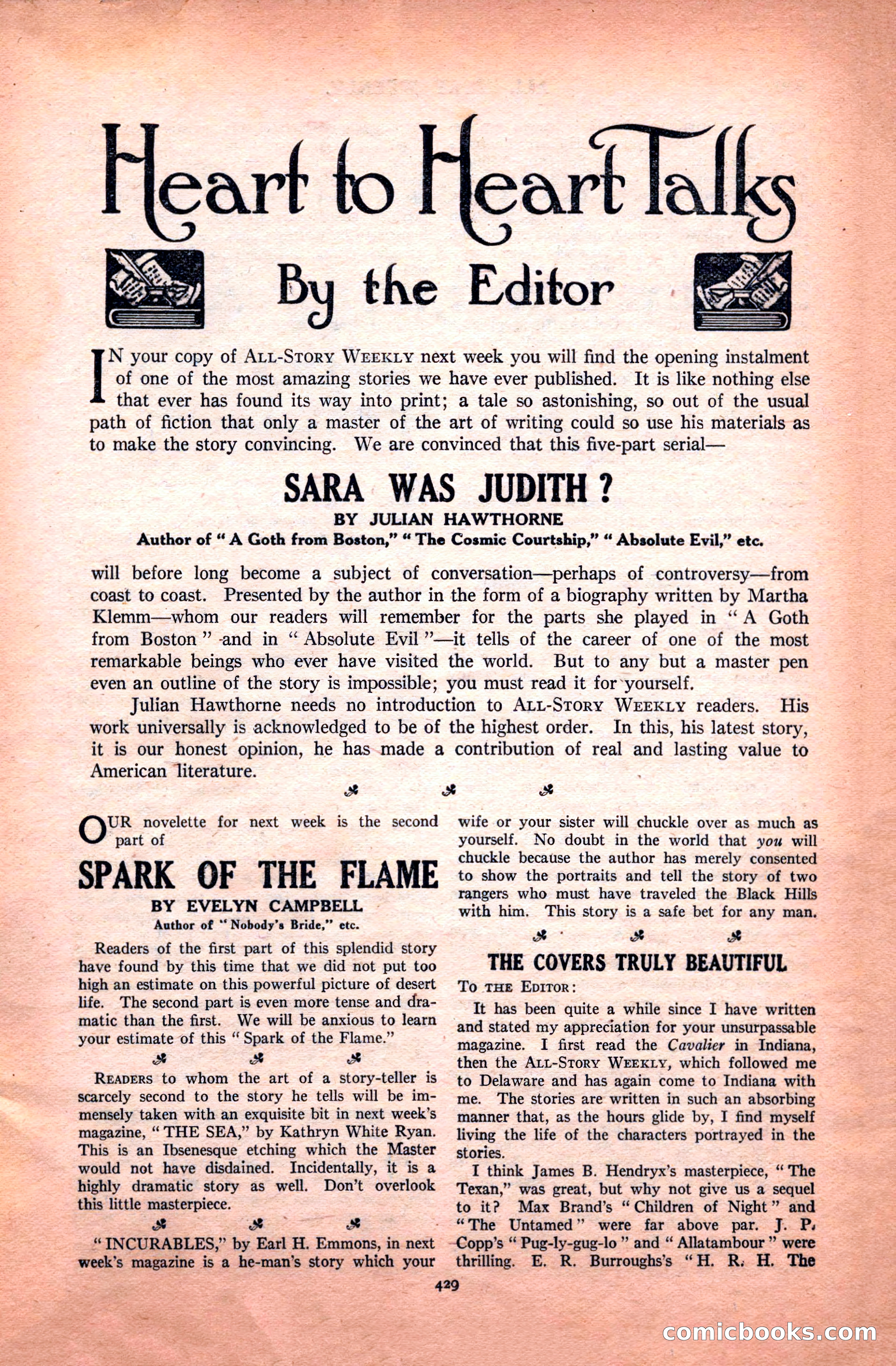 All-Story Weekly, April 24, 1920 — page 151 of 158