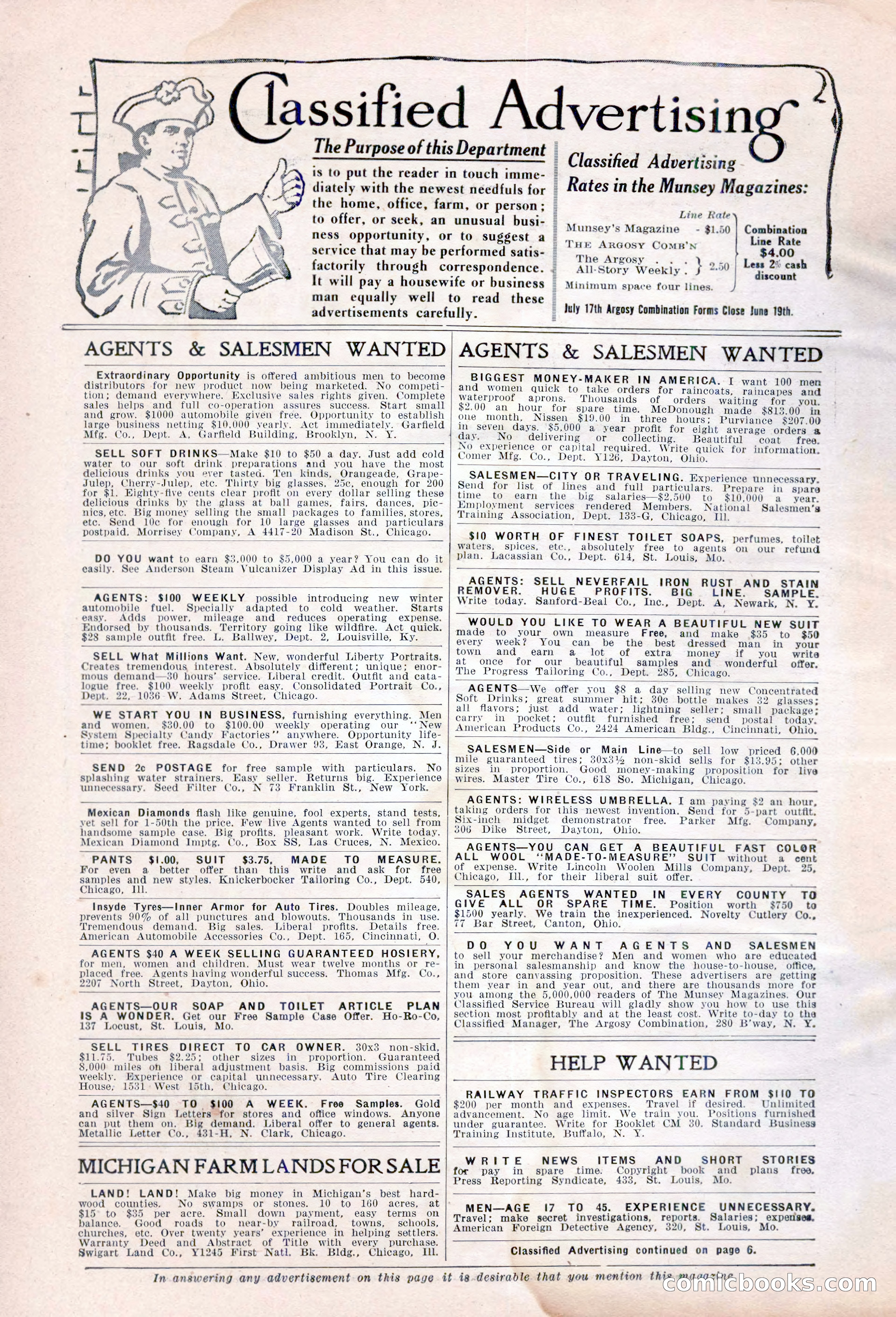 All-Story Weekly, Vol. 111, No. 2 — page 6 of 164