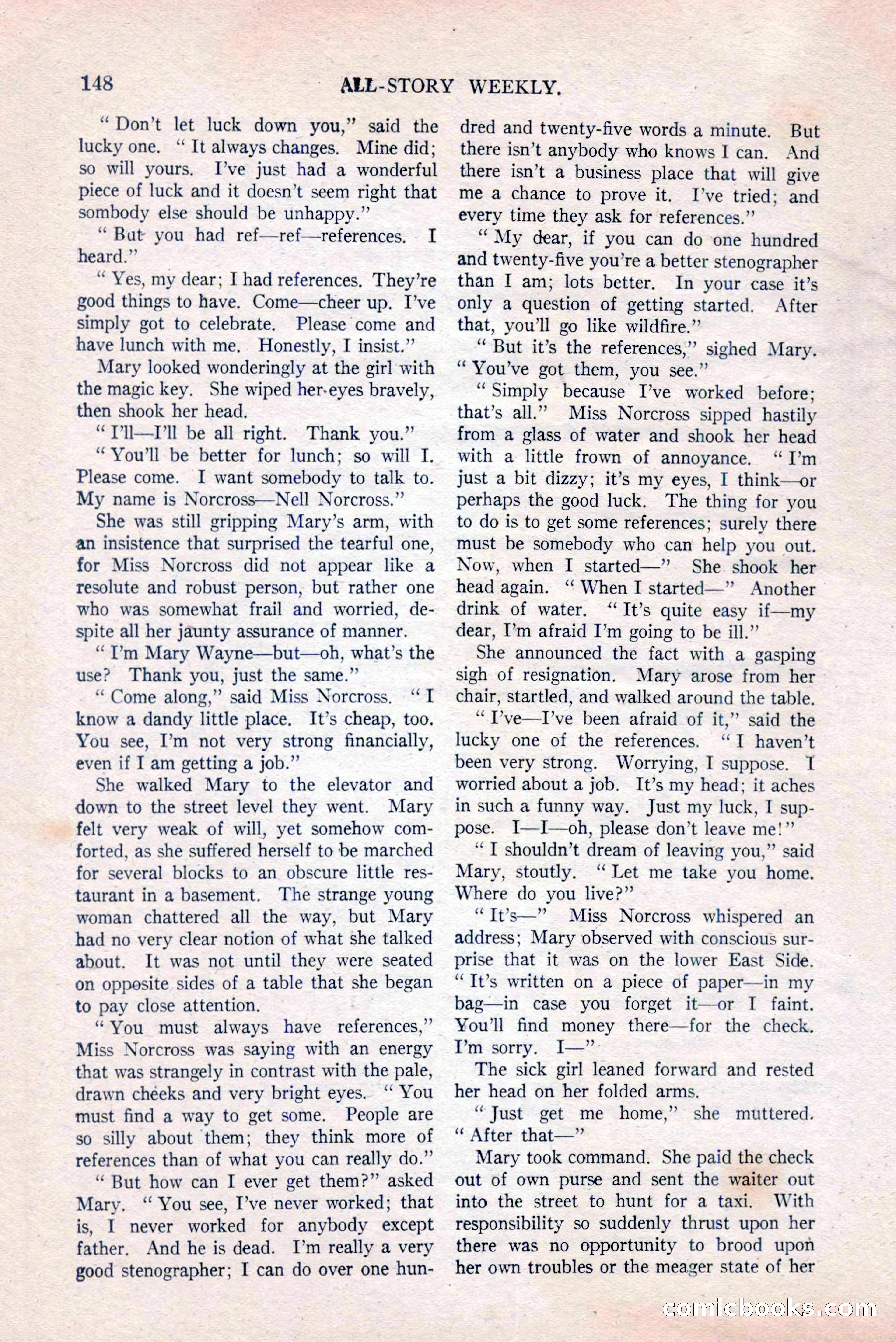 All-Story Weekly, Vol. 111, No. 2 — page 14 of 164