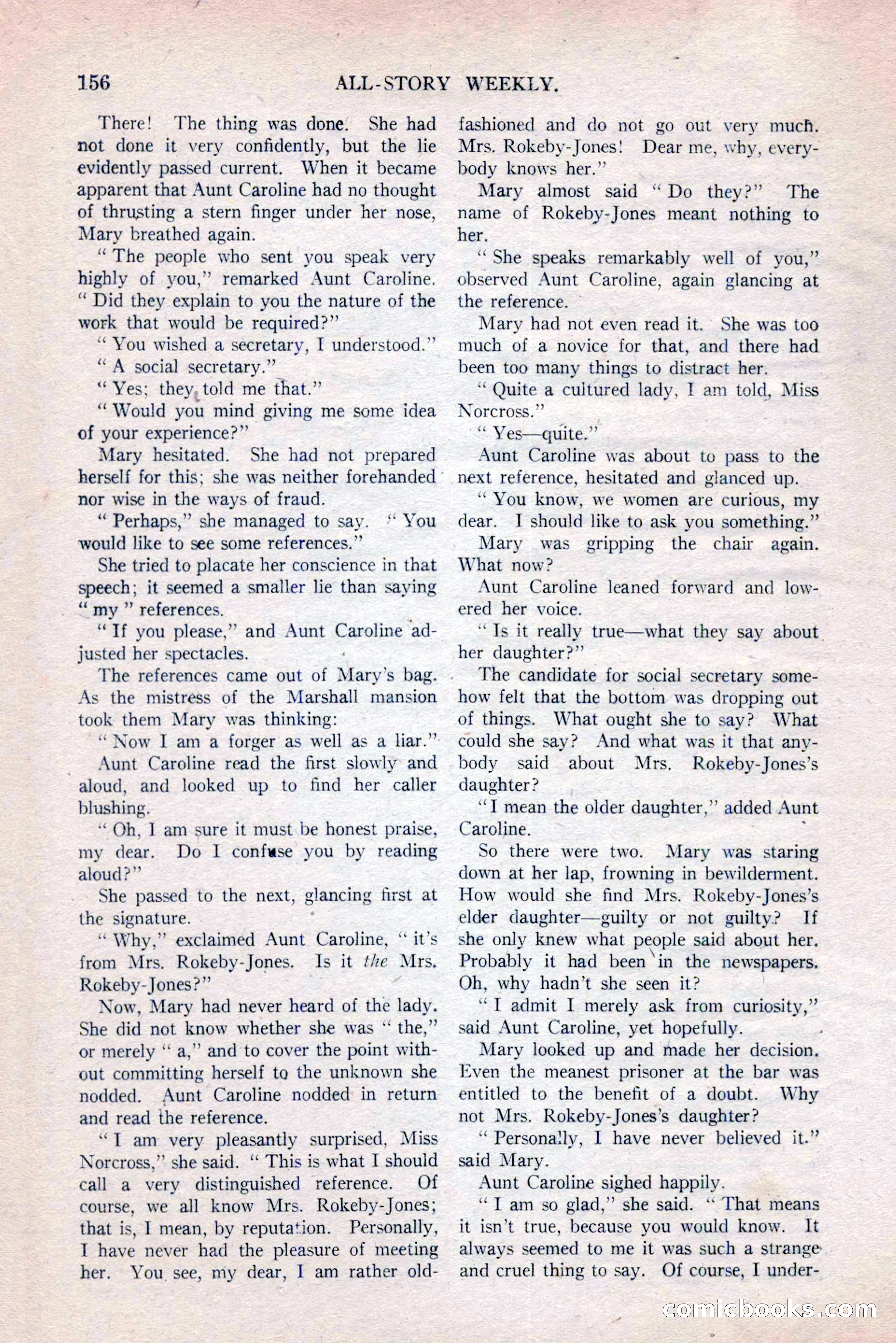 All-Story Weekly, Vol. 111, No. 2 — page 22 of 164