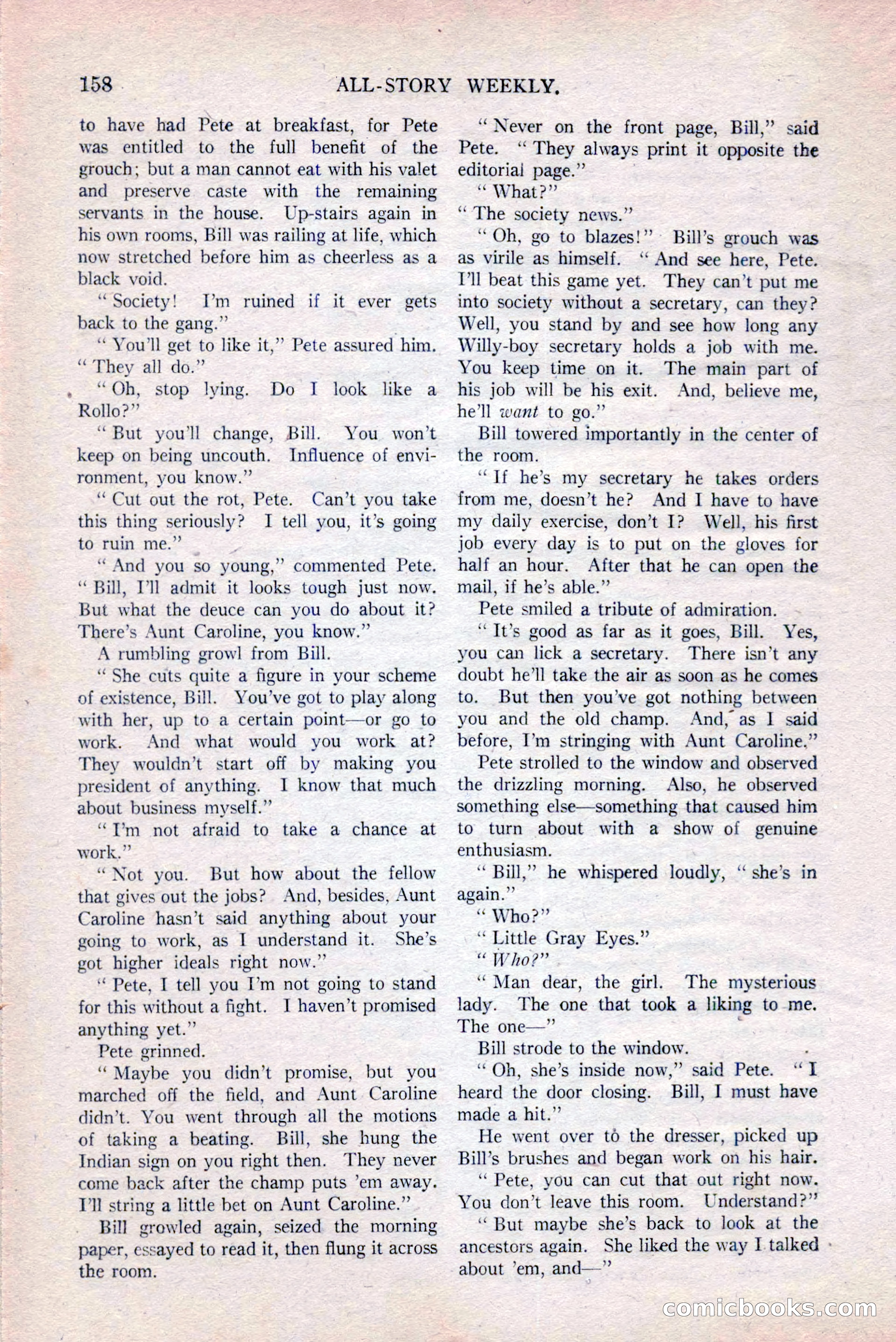 All-Story Weekly, Vol. 111, No. 2 — page 24 of 164