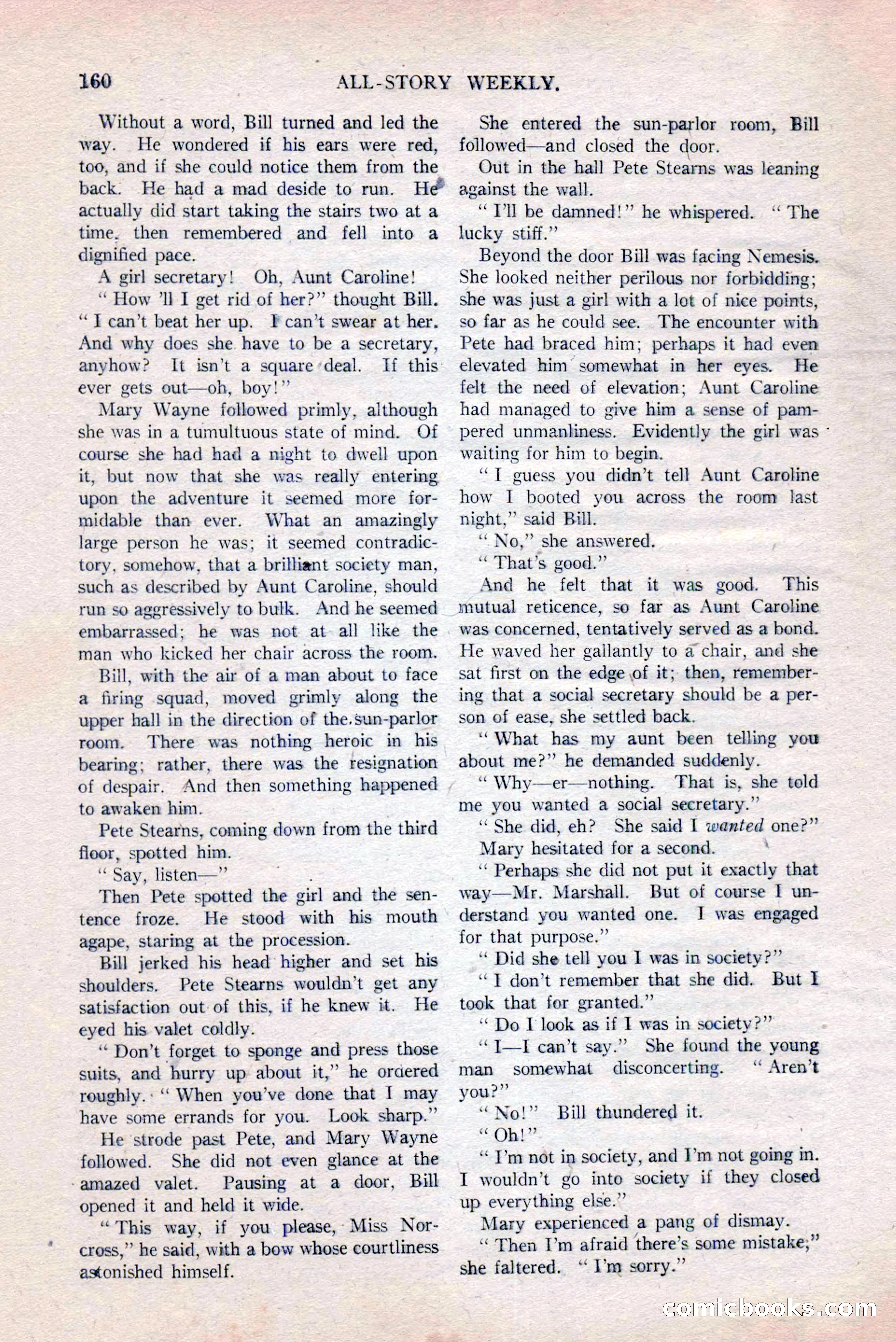 All-Story Weekly, Vol. 111, No. 2 — page 26 of 164
