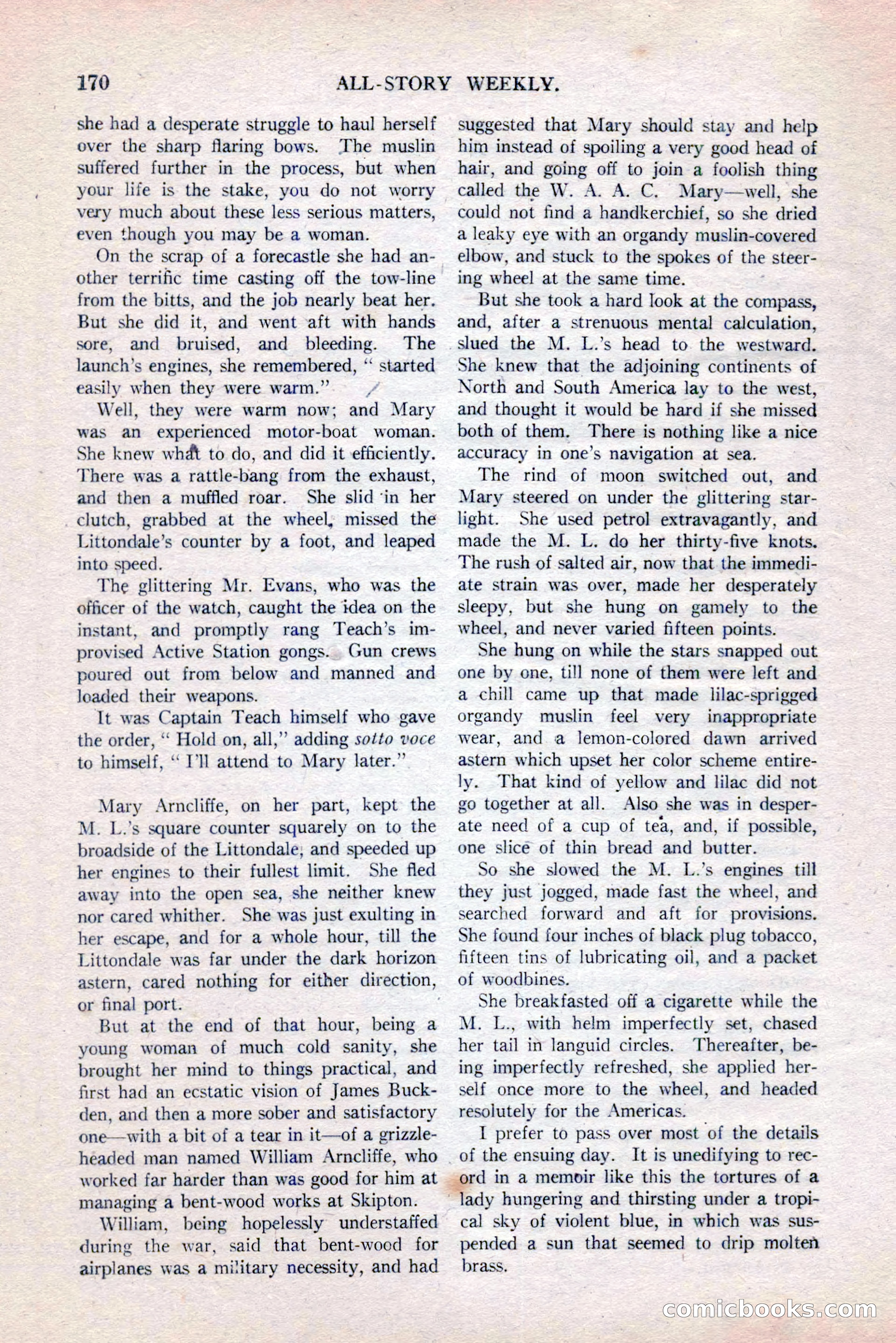 All-Story Weekly, Vol. 111, No. 2 — page 36 of 164