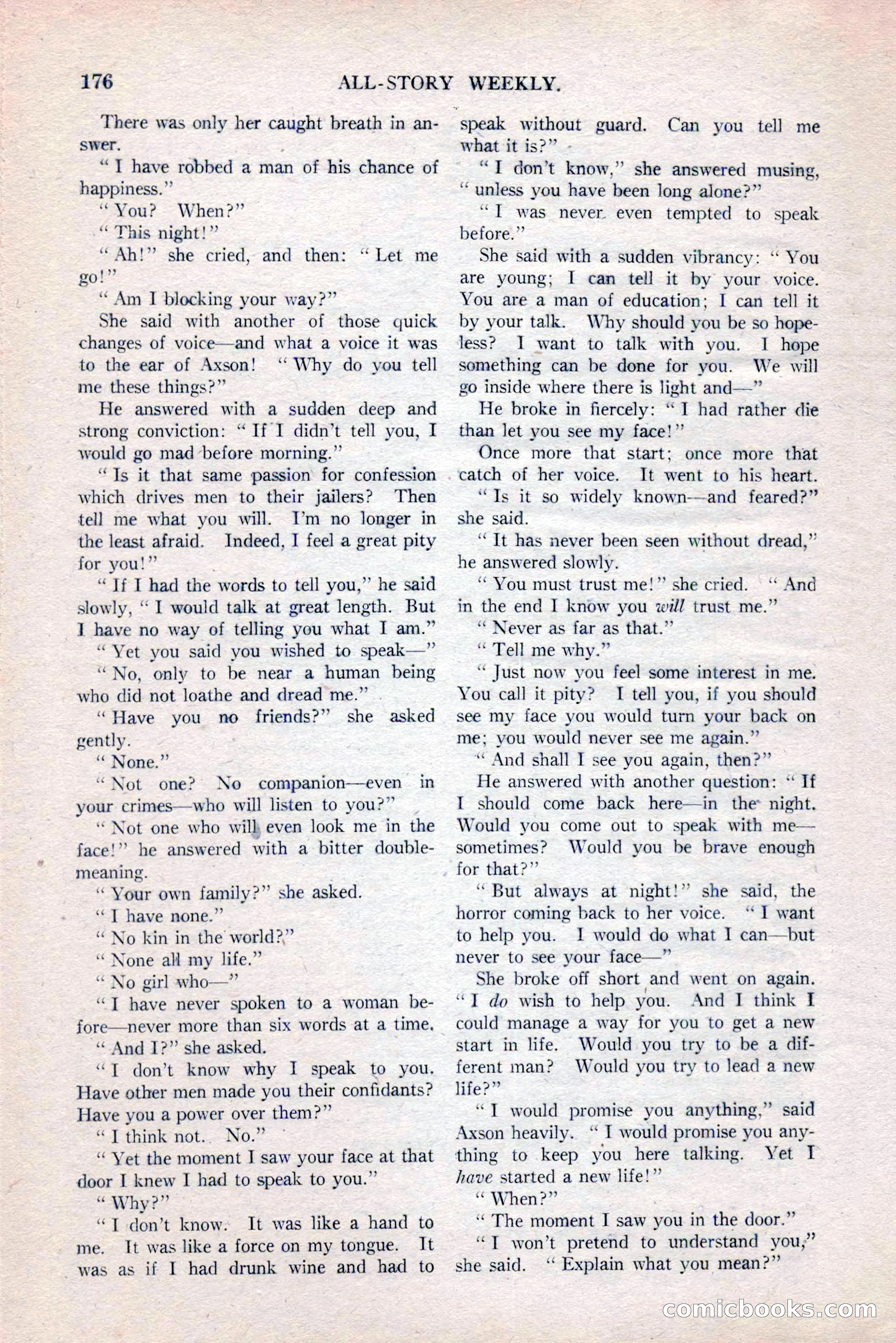 All-Story Weekly, Vol. 111, No. 2 — page 42 of 164