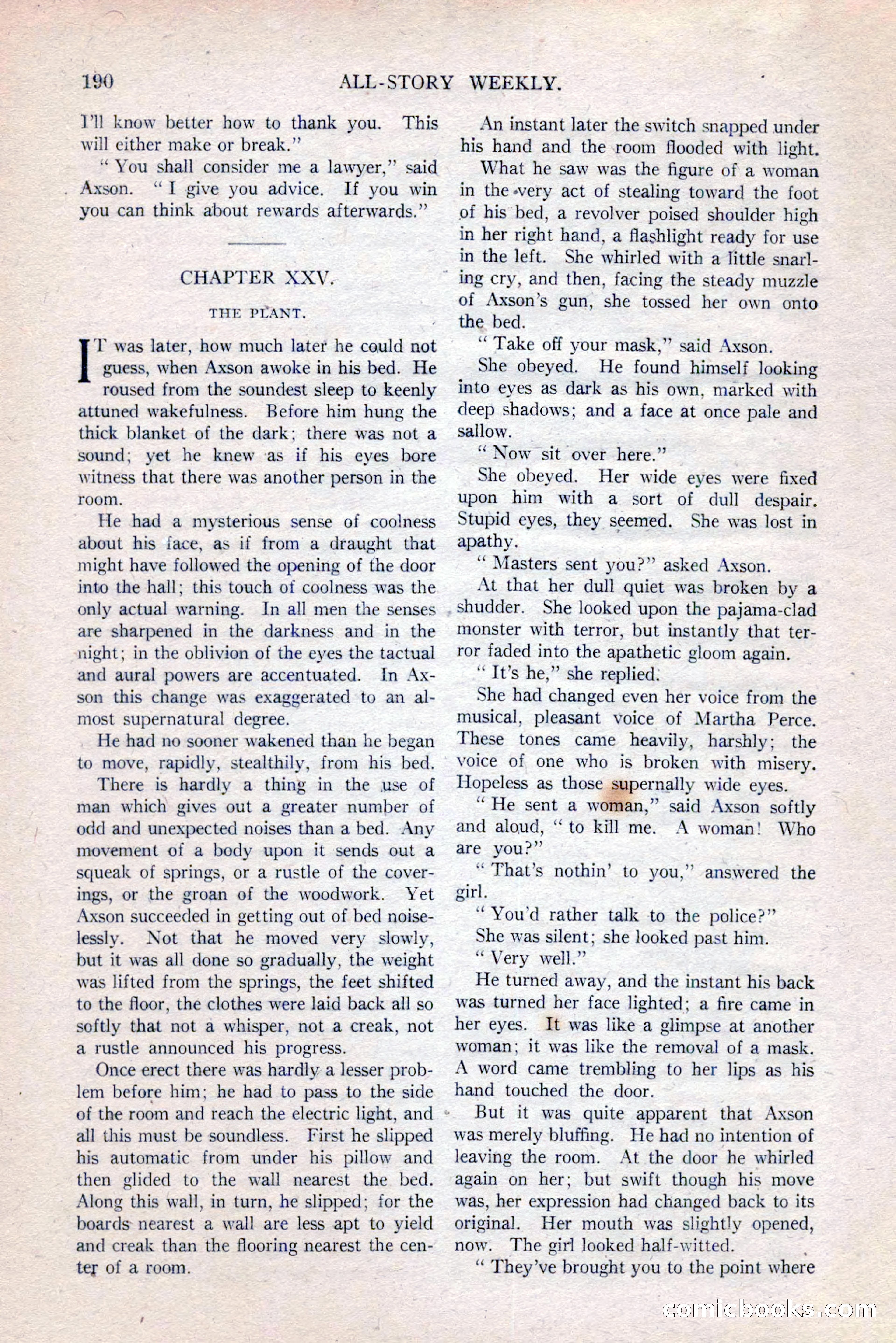 All-Story Weekly, Vol. 111, No. 2 — page 56 of 164
