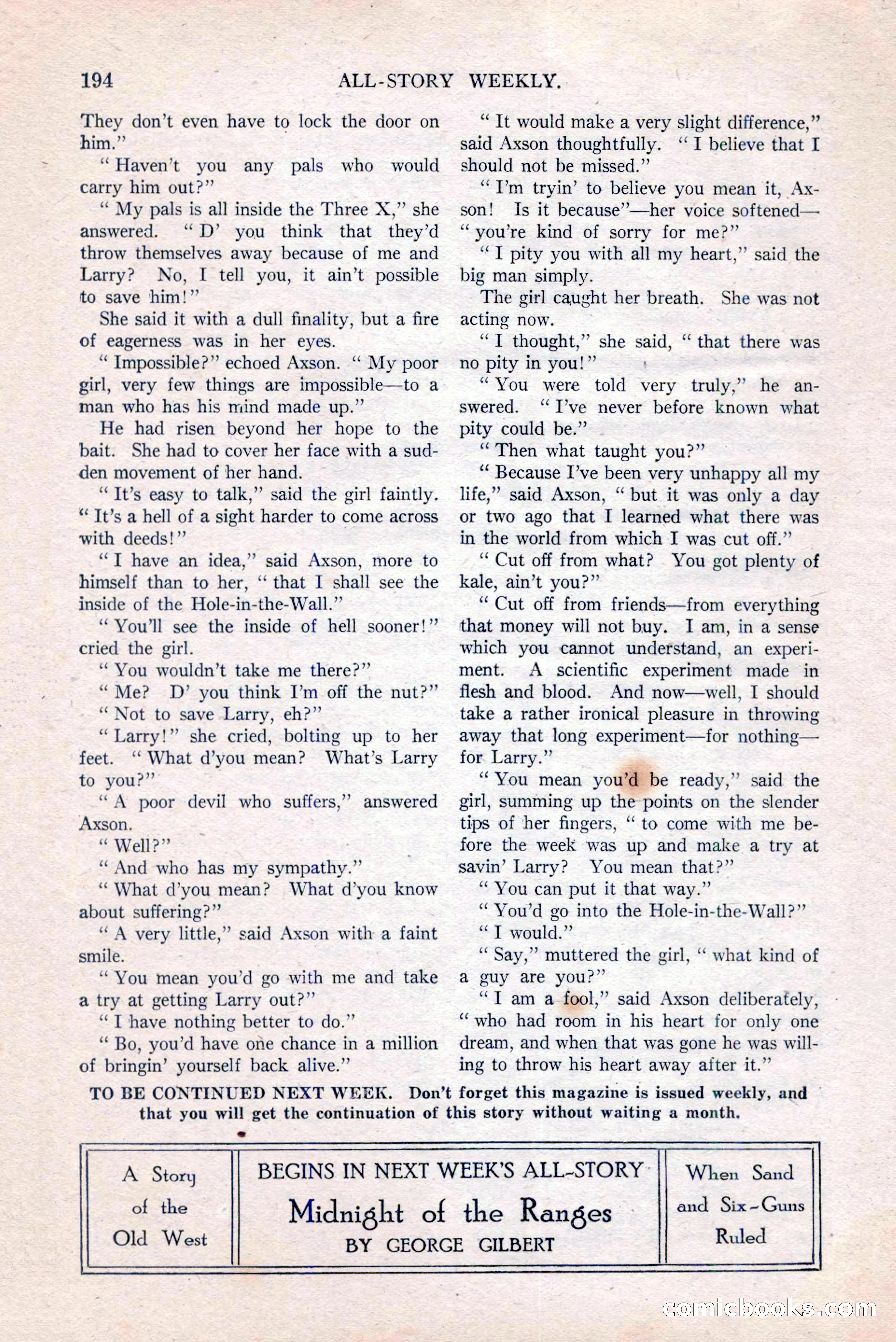 All-Story Weekly, Vol. 111, No. 2 — page 60 of 164