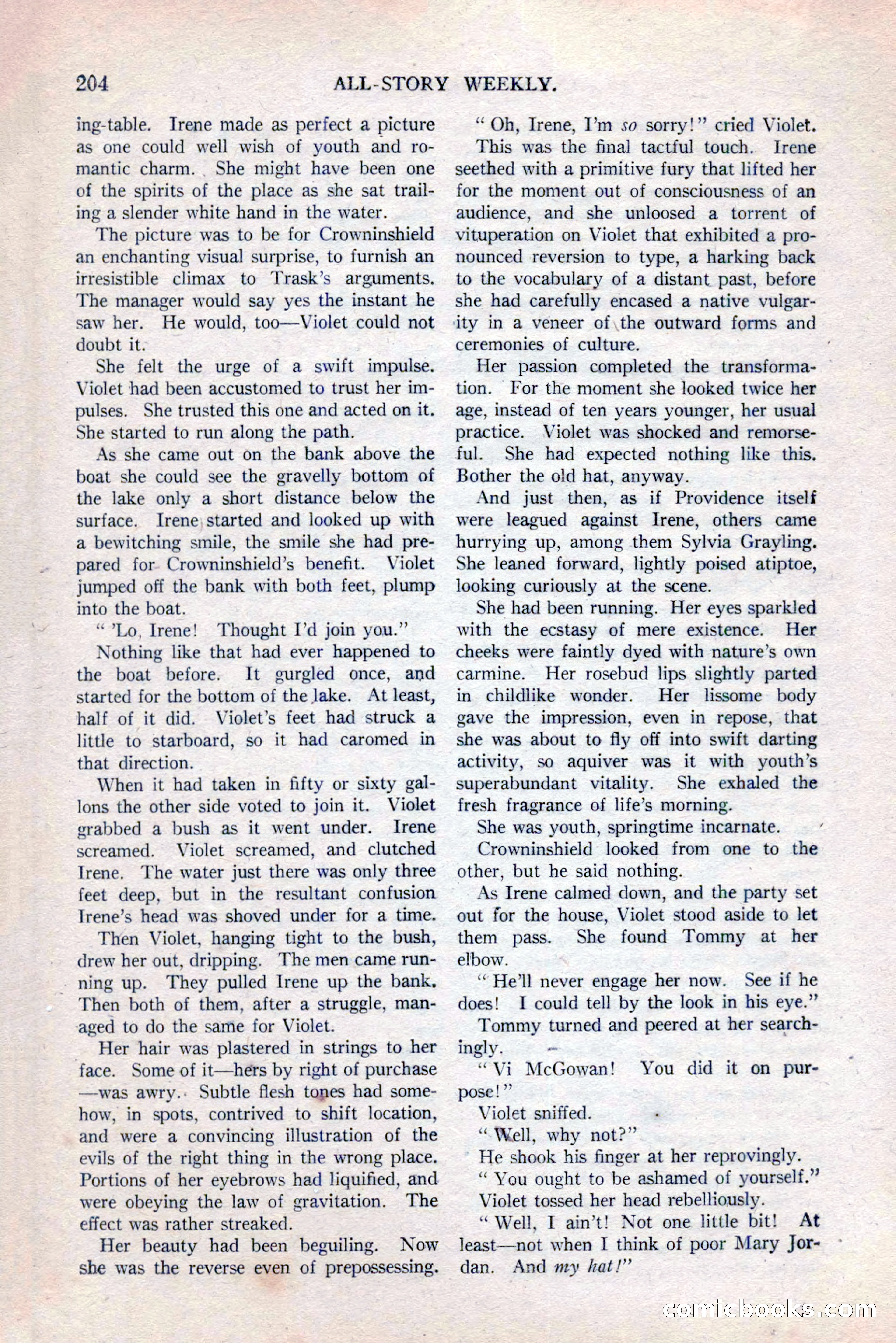 All-Story Weekly, Vol. 111, No. 2 — page 70 of 164