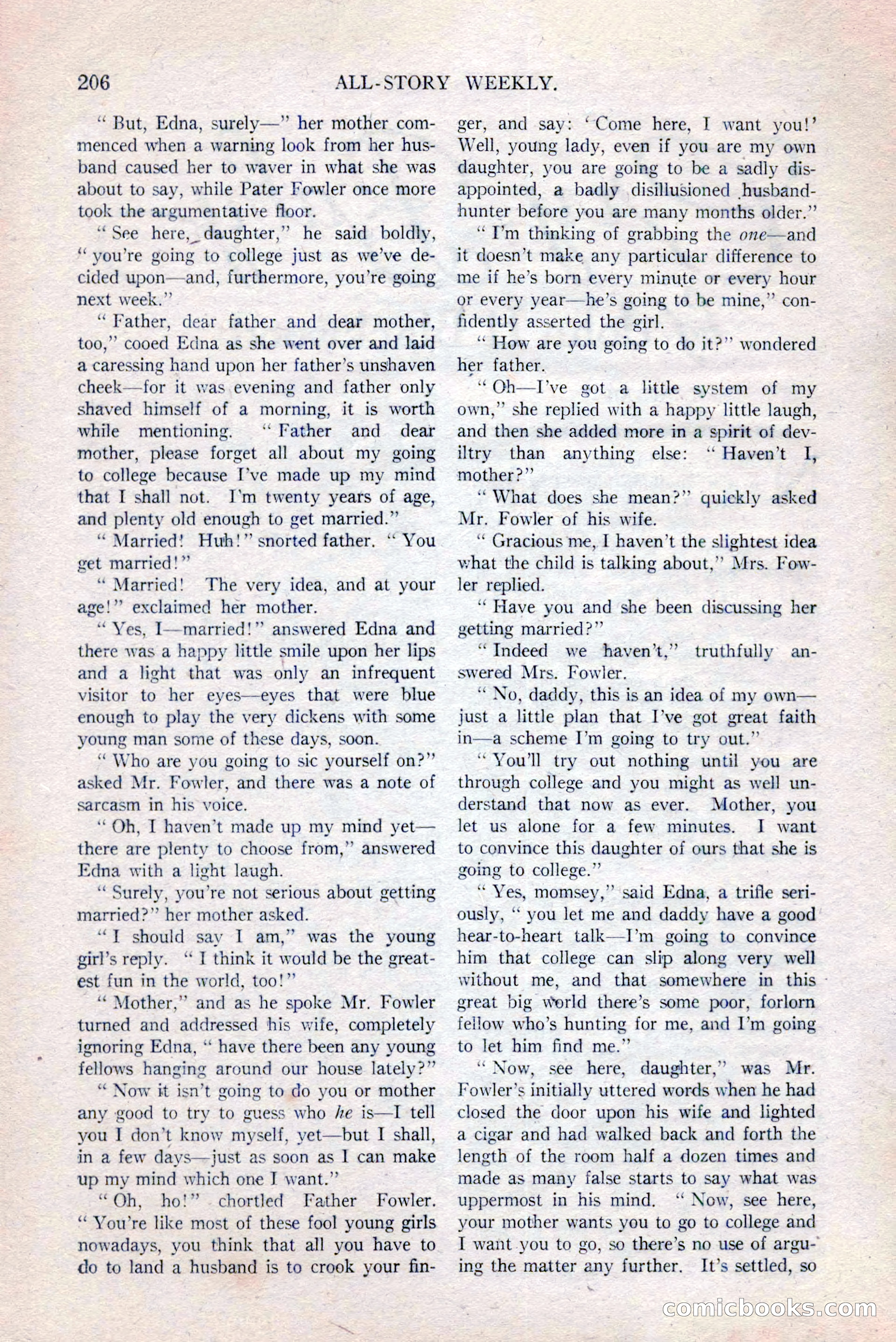 All-Story Weekly, Vol. 111, No. 2 — page 72 of 164