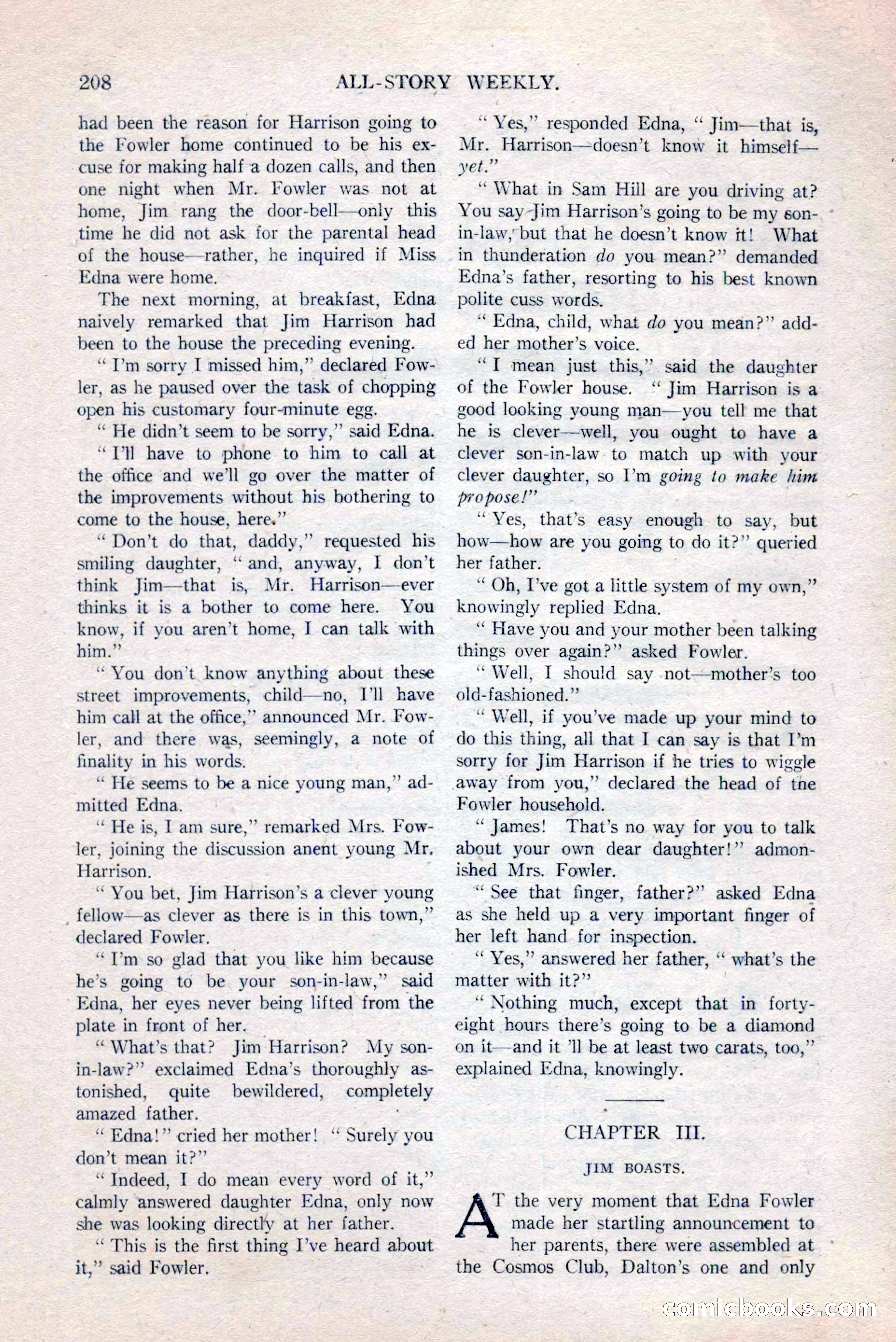 All-Story Weekly, Vol. 111, No. 2 — page 74 of 164
