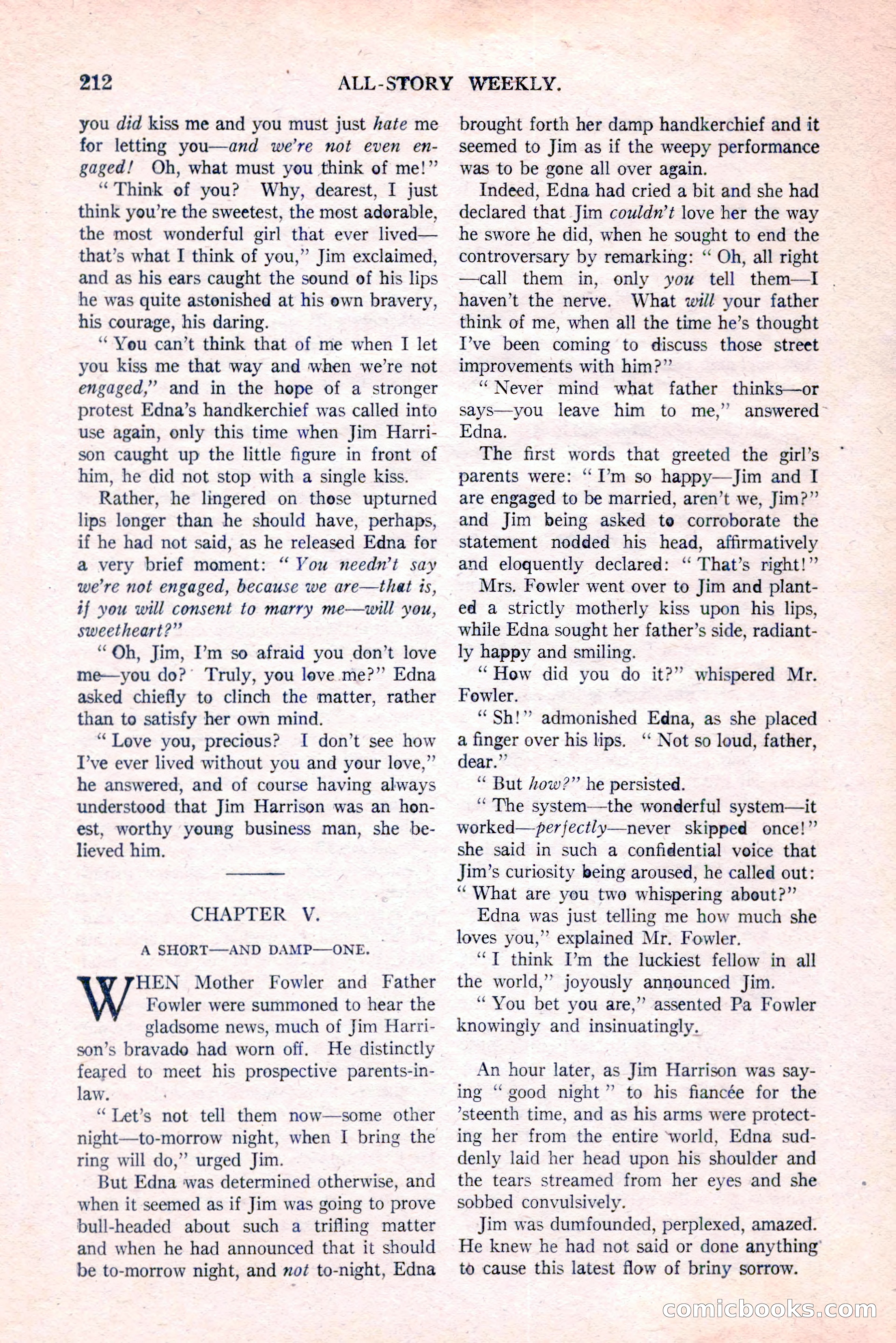 All-Story Weekly, Vol. 111, No. 2 — page 78 of 164