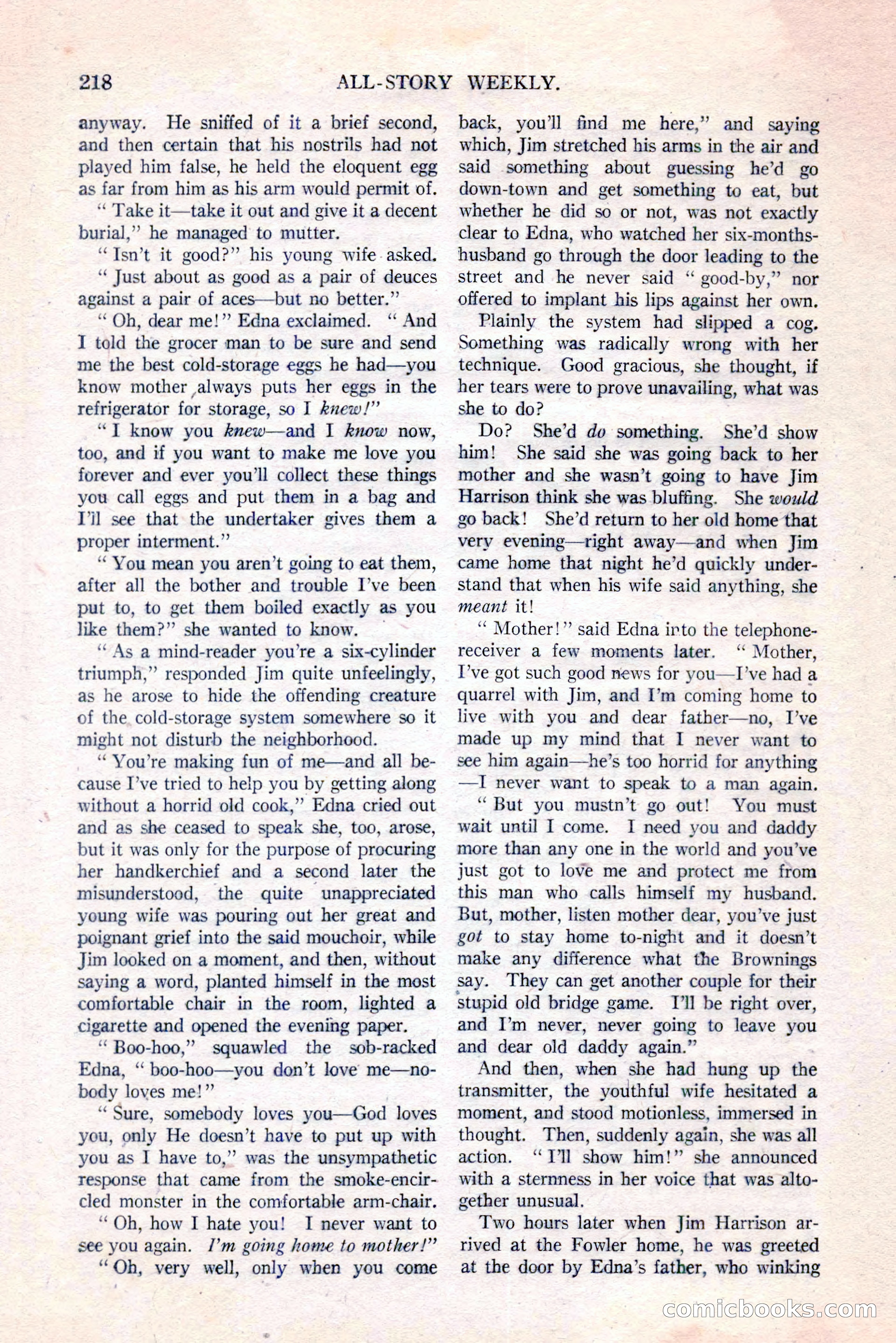 All-Story Weekly, Vol. 111, No. 2 — page 84 of 164