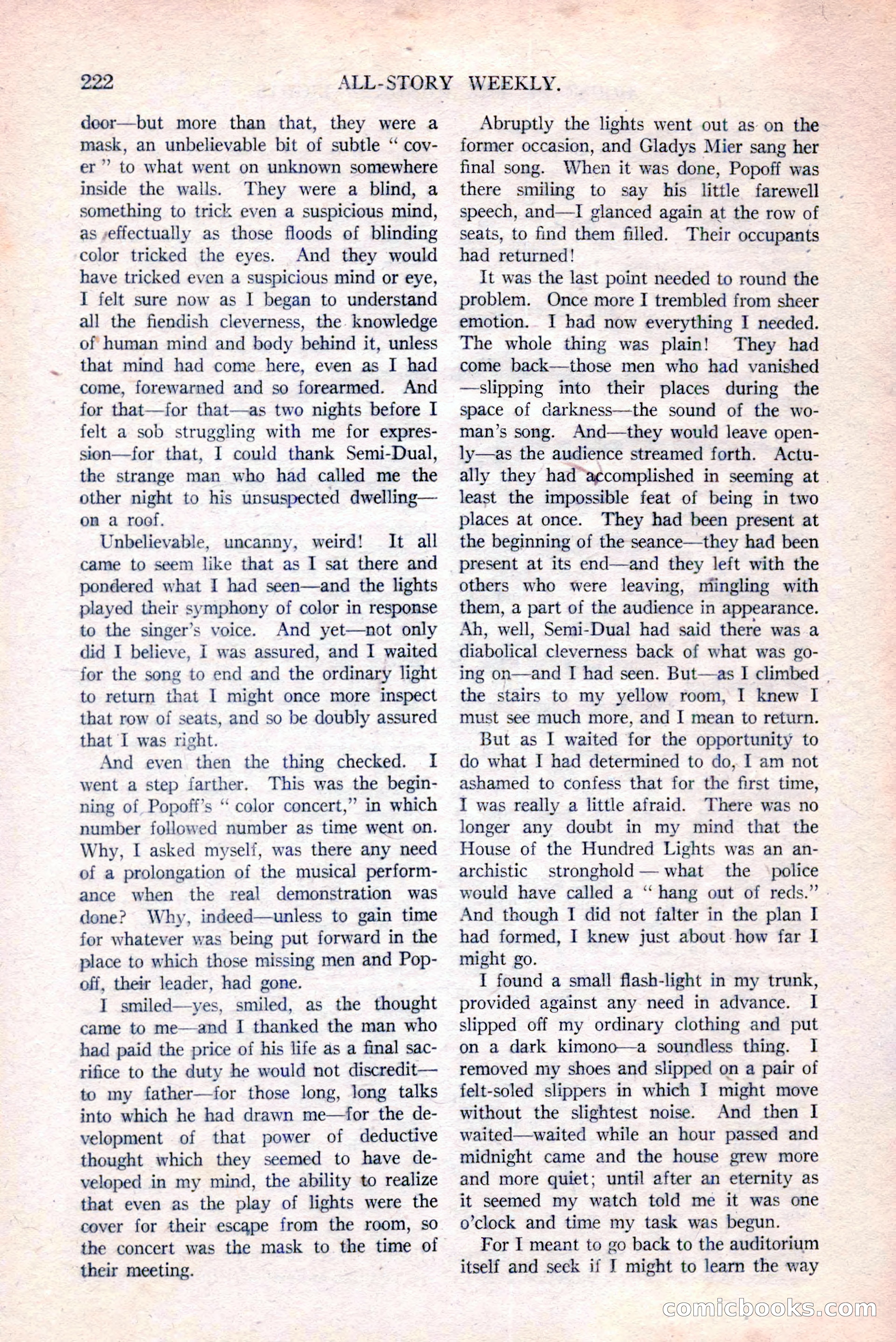All-Story Weekly, Vol. 111, No. 2 — page 88 of 164