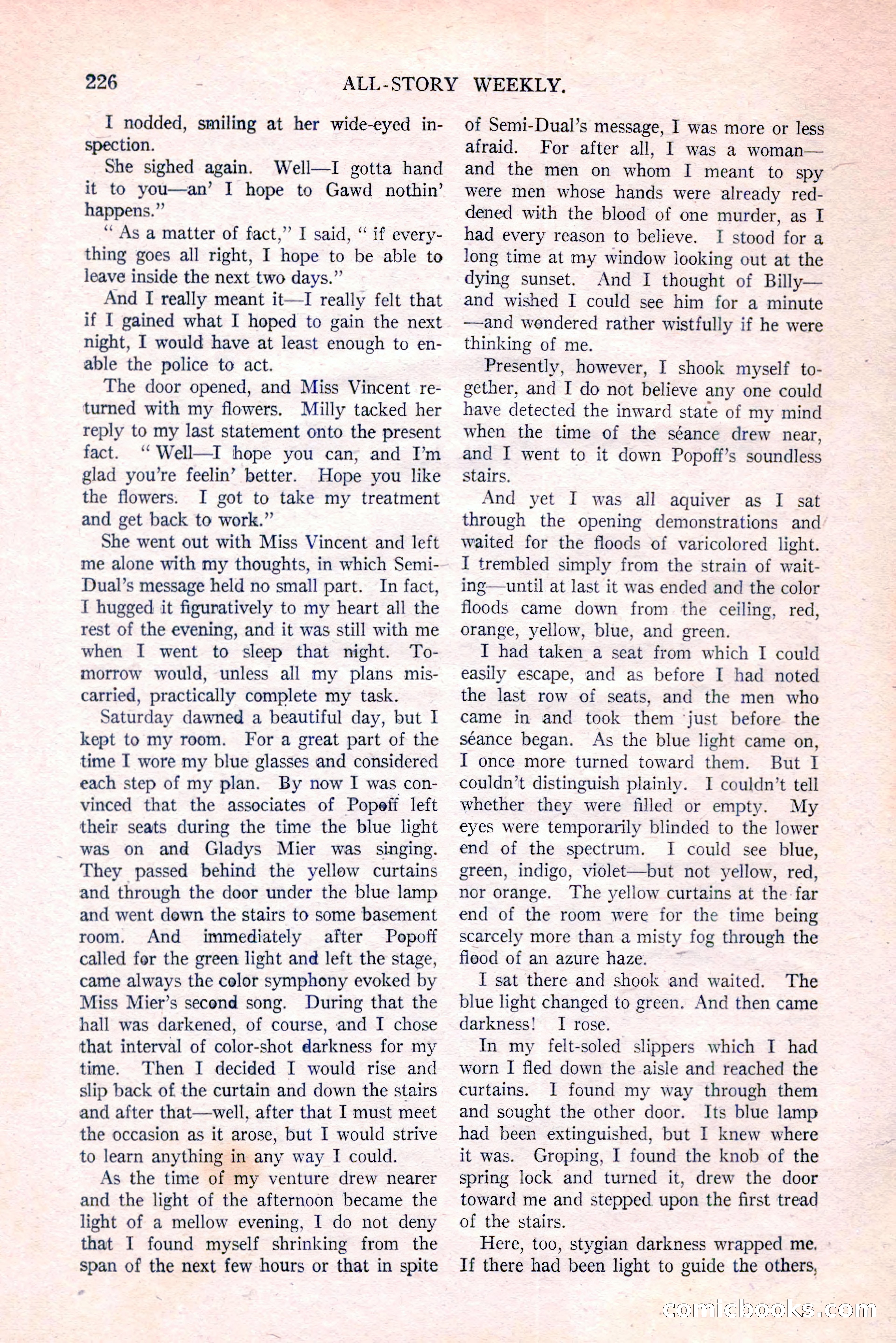 All-Story Weekly, Vol. 111, No. 2 — page 92 of 164