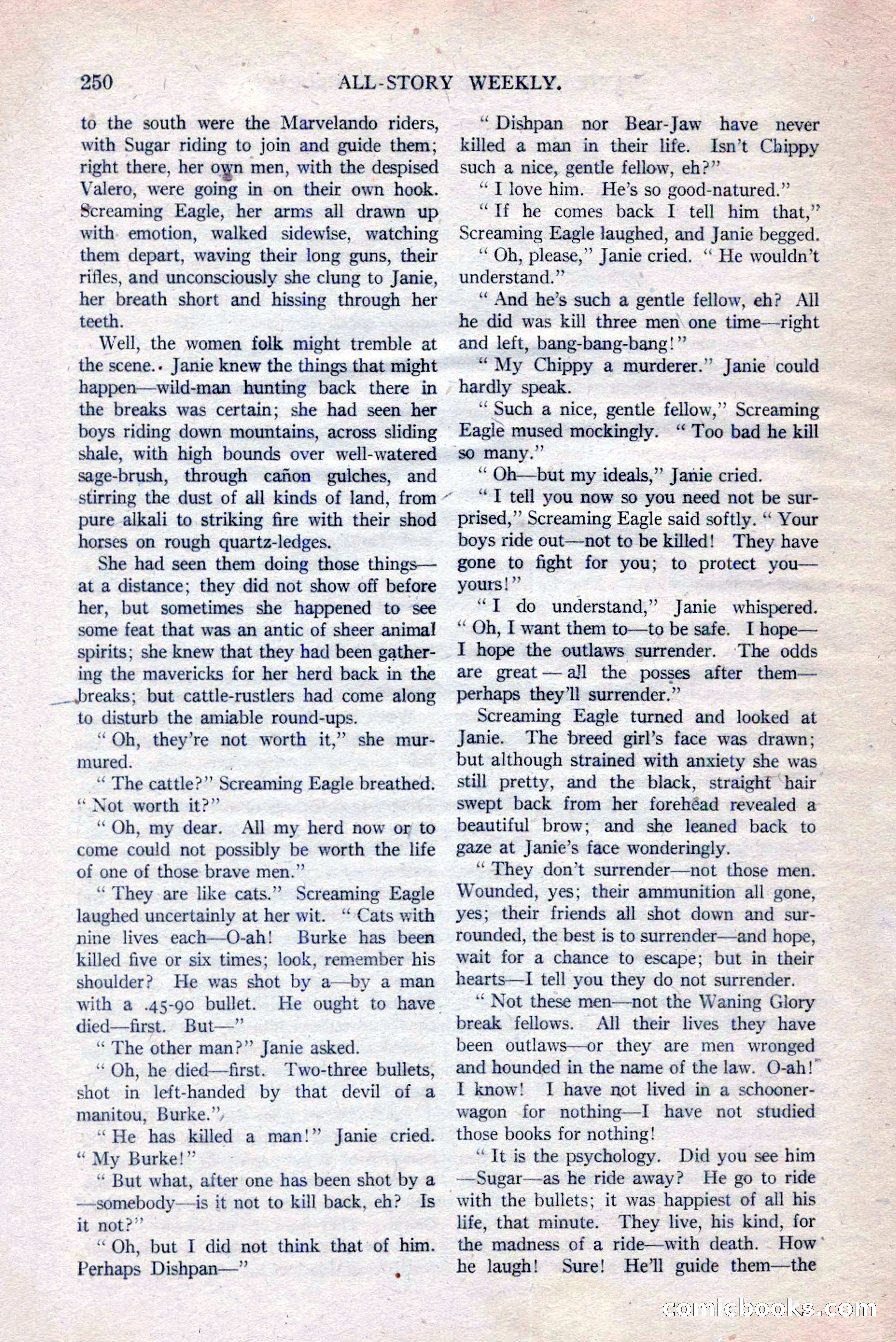 All-Story Weekly, Vol. 111, No. 2 — page 116 of 164